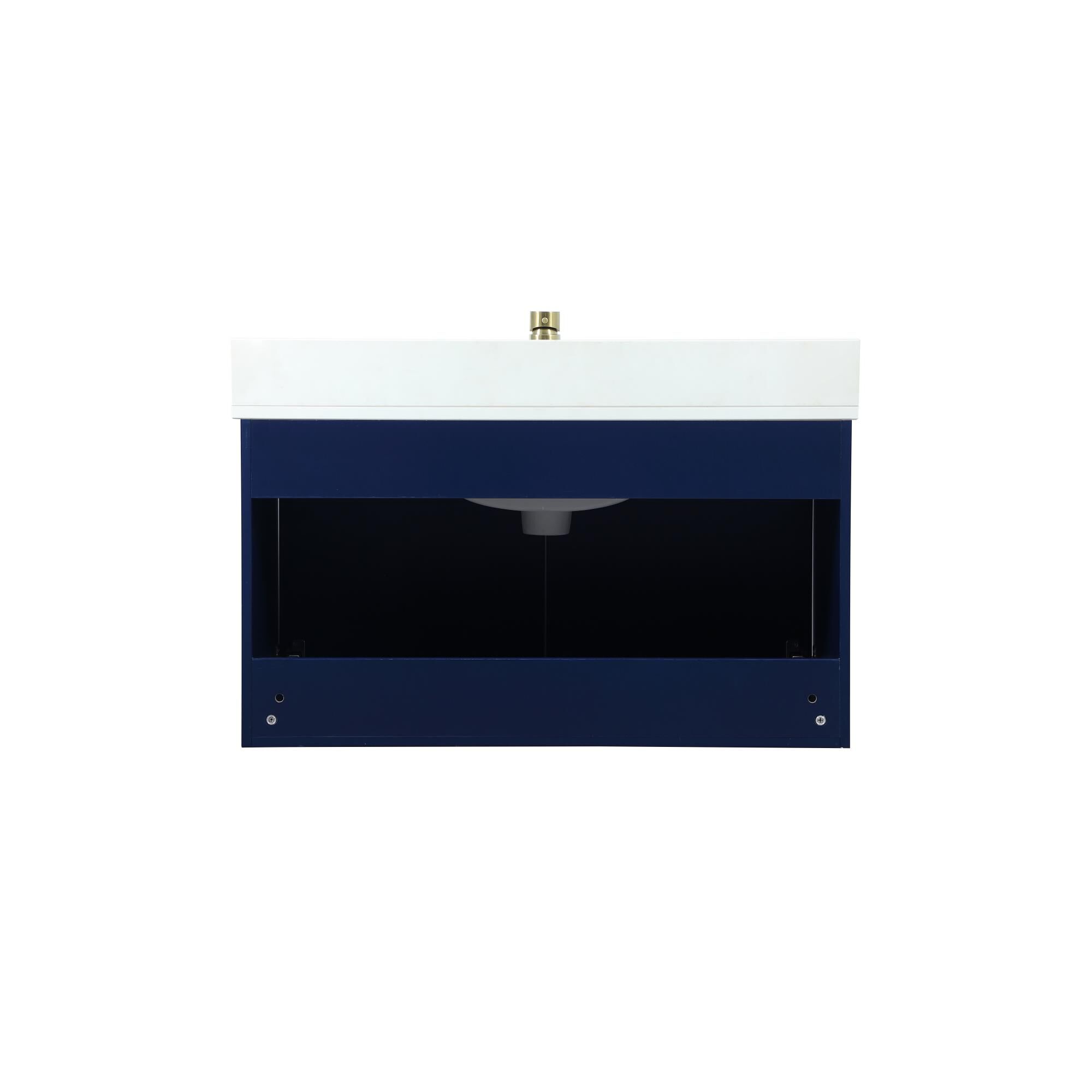 Shown in Blue finish