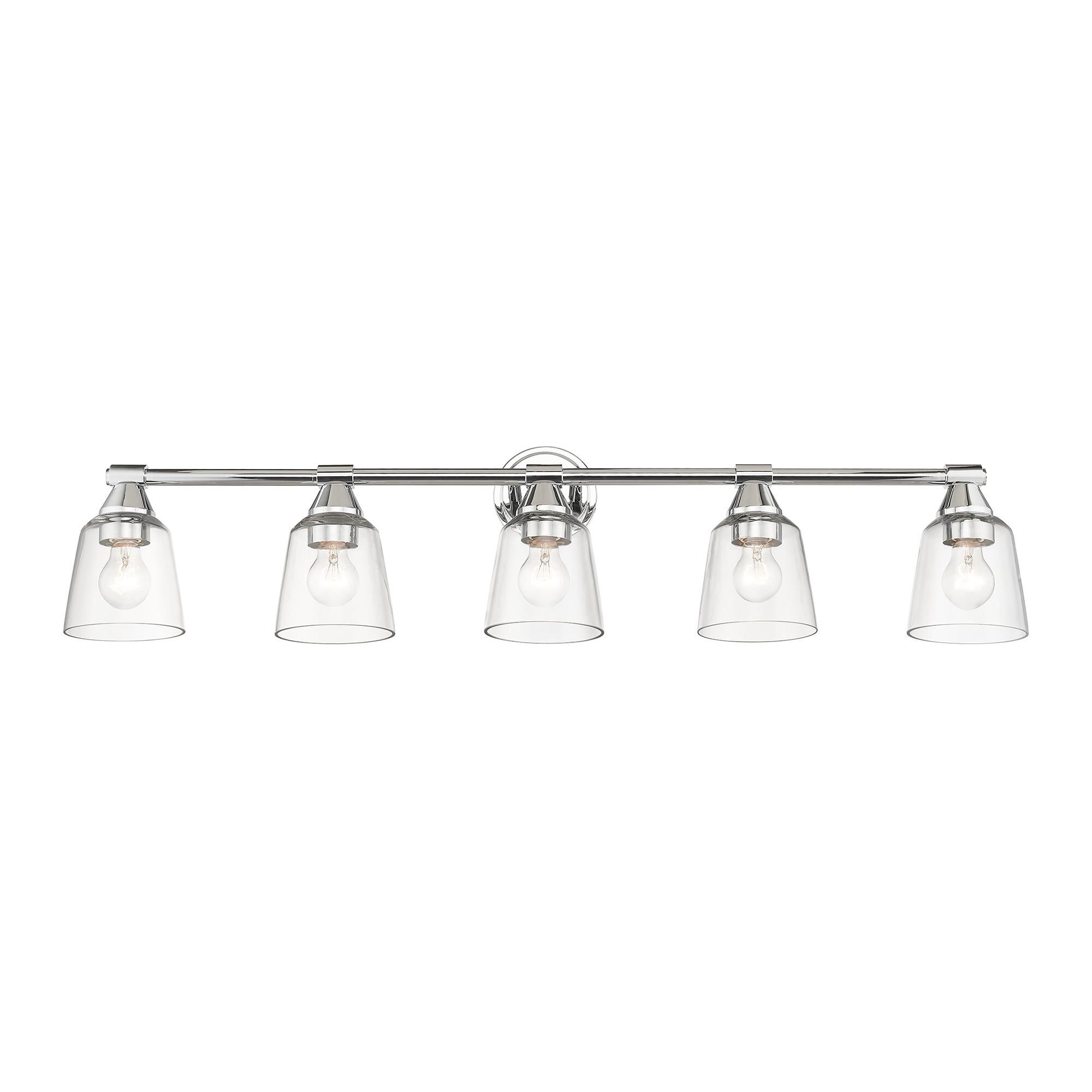 Catania 42 Inch 5 Light Bath Vanity Light by Livex Lighting