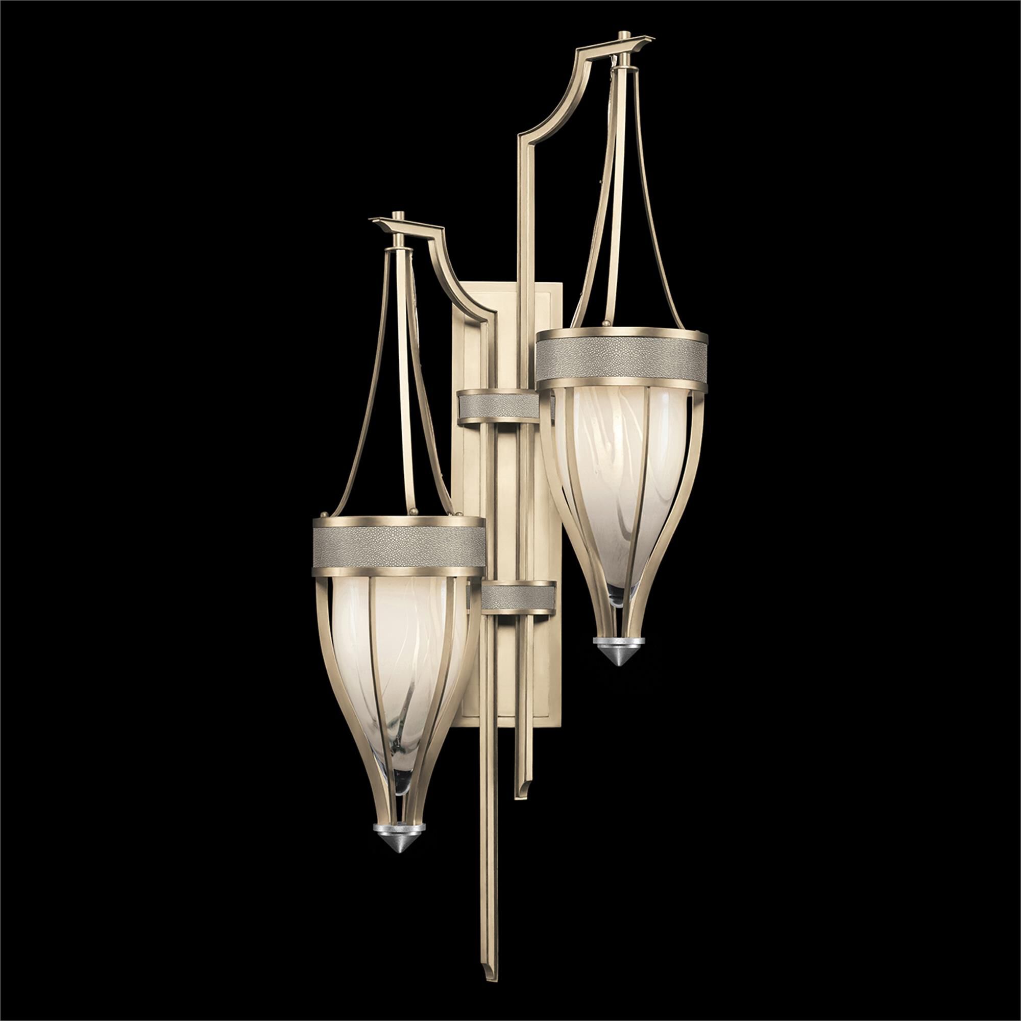 Shown in Champagne and Nickel  finish and Coco accent