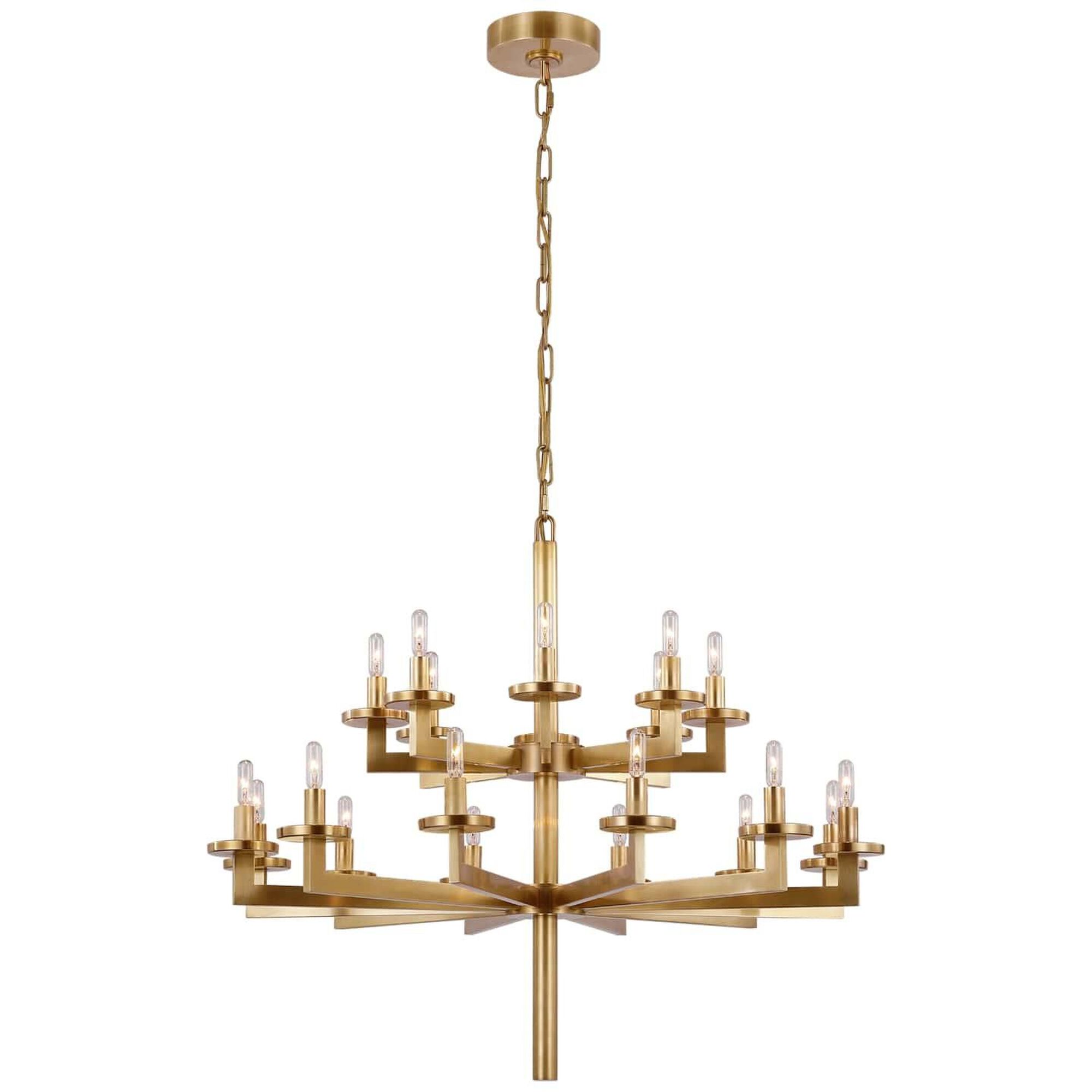 Shown in Antique-Burnished Brass finish
