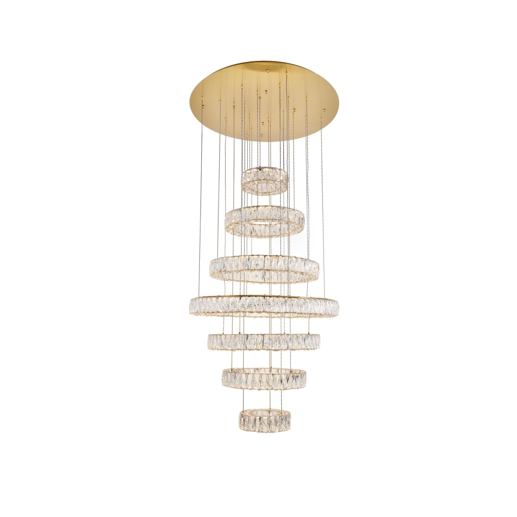 Monroe Chandelier by Elegant Lighting