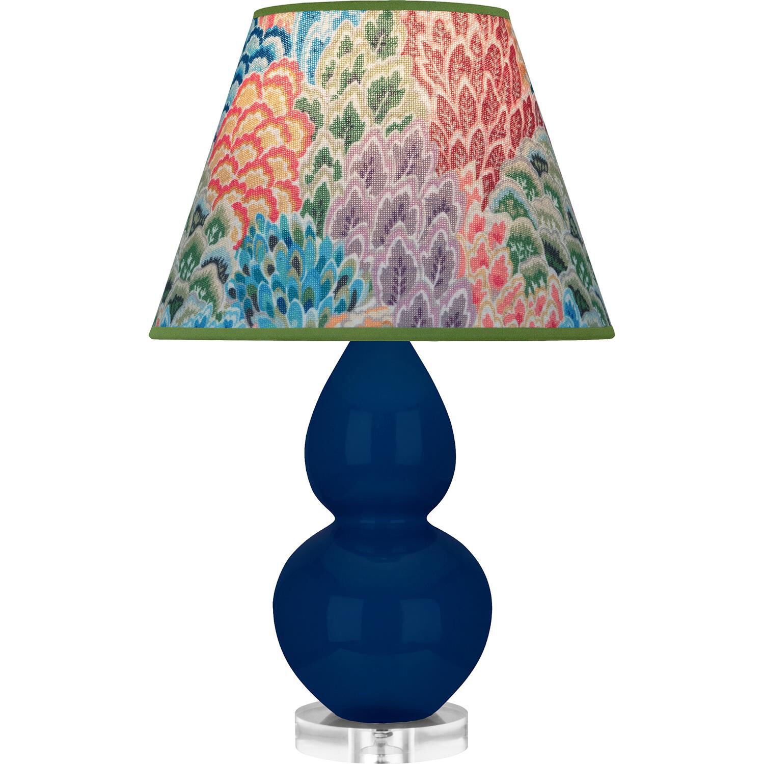 Small Double Gourd 23 Inch Table Lamp by Robert Abbey