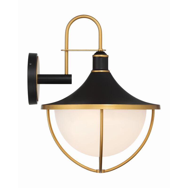 Atlas 22 Inch Tall 3 Light Outdoor Wall Light by Crystorama