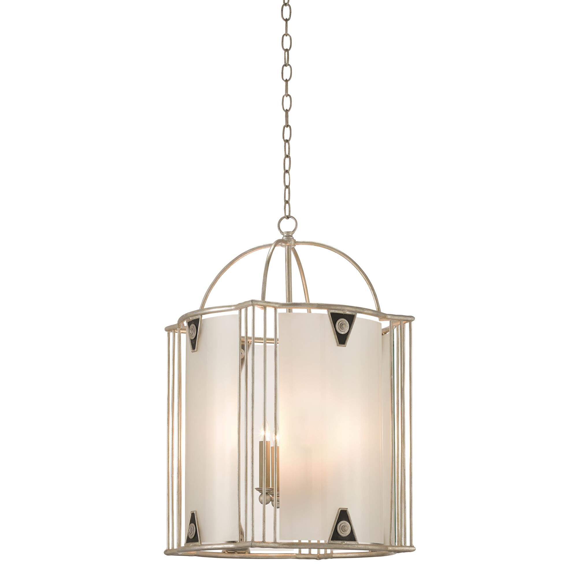 Valmier 21 Inch Cage Pendant by Currey and Company
