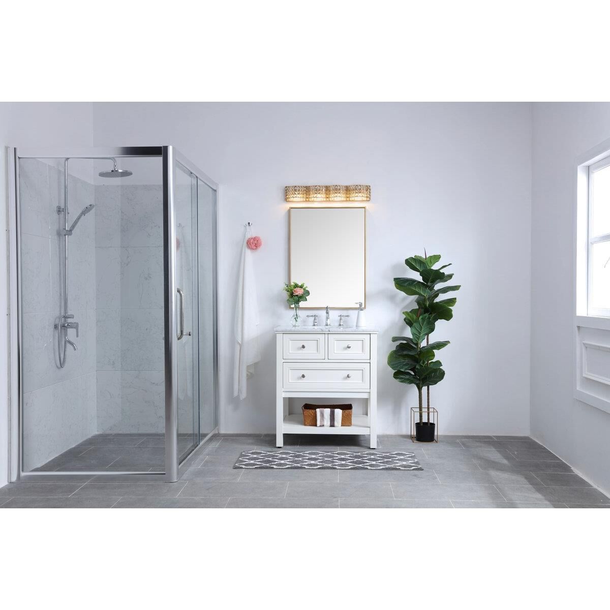 Ollie 26 Inch Wall Sconce by Elegant Lighting