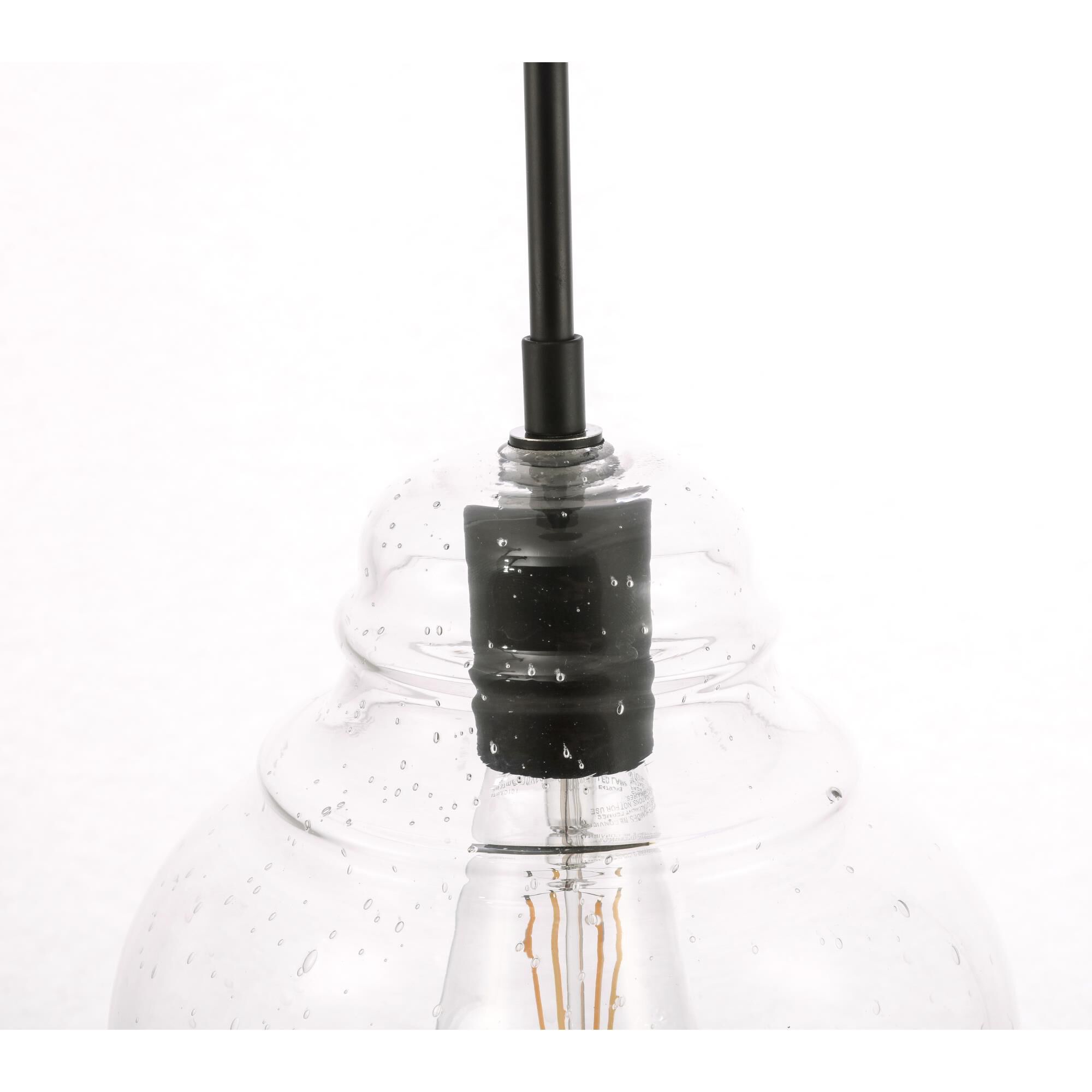 Pierce 8 Inch Mini Pendant by Elegant Lighting