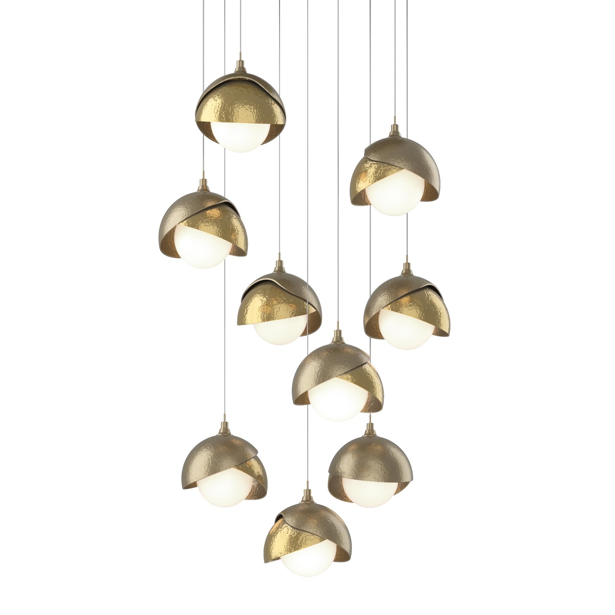 Brooklyn 20 Inch 9 Light Multi Light Pendant,