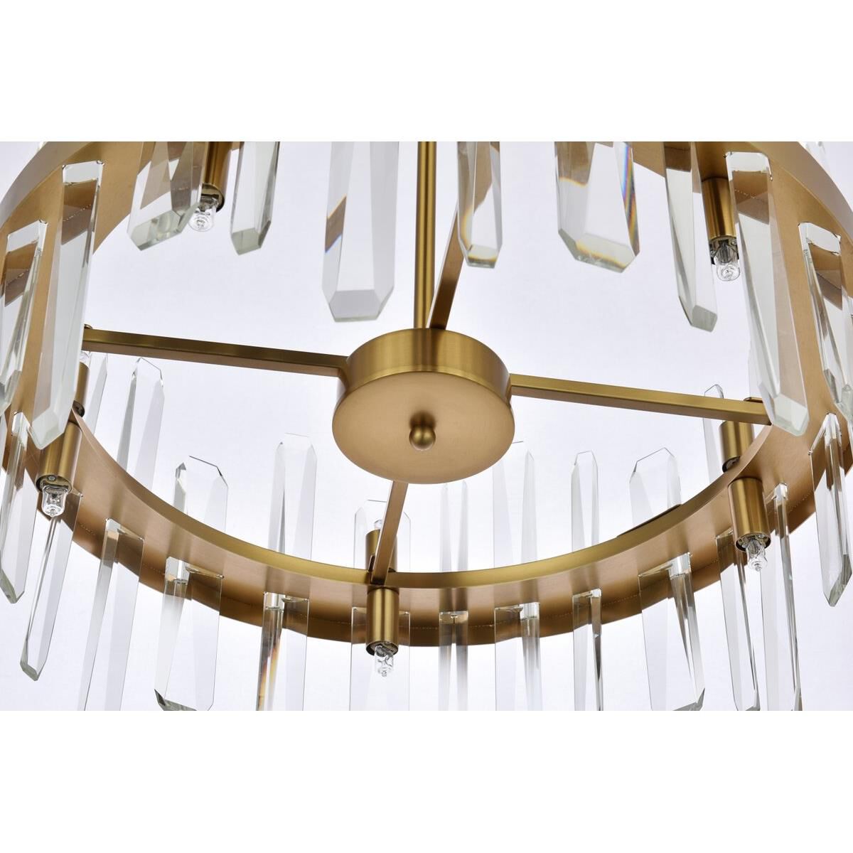 Serena 20 Inch Large Pendant by Elegant Lighting