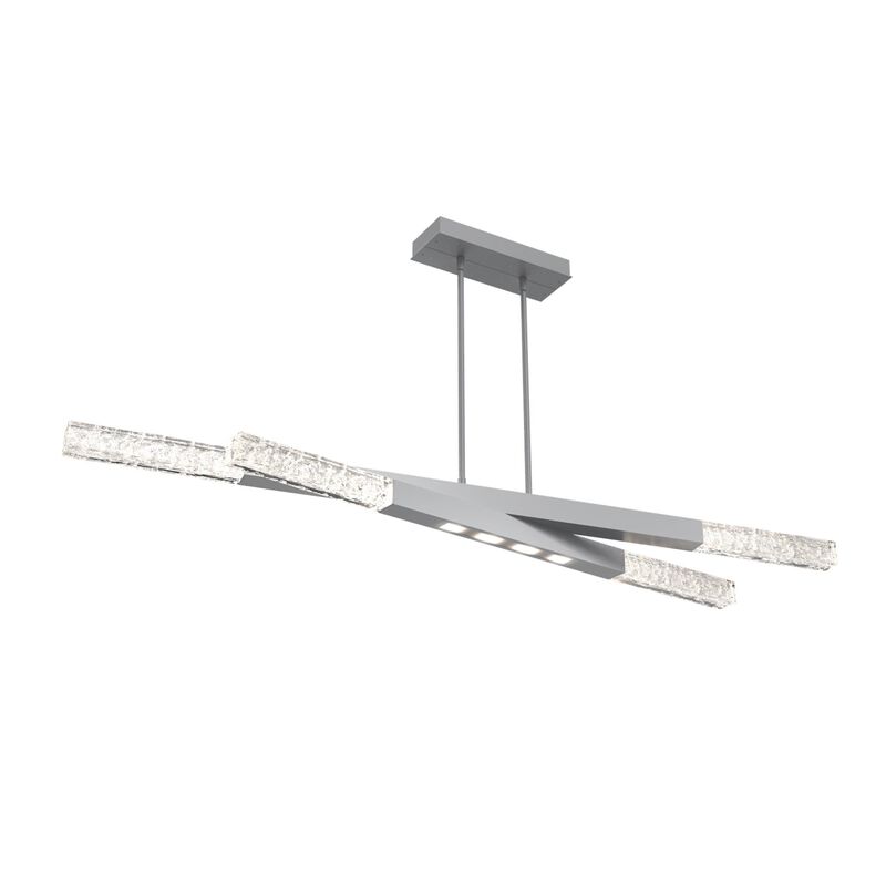 Glacier Linear Suspension Light by Hammerton Studio