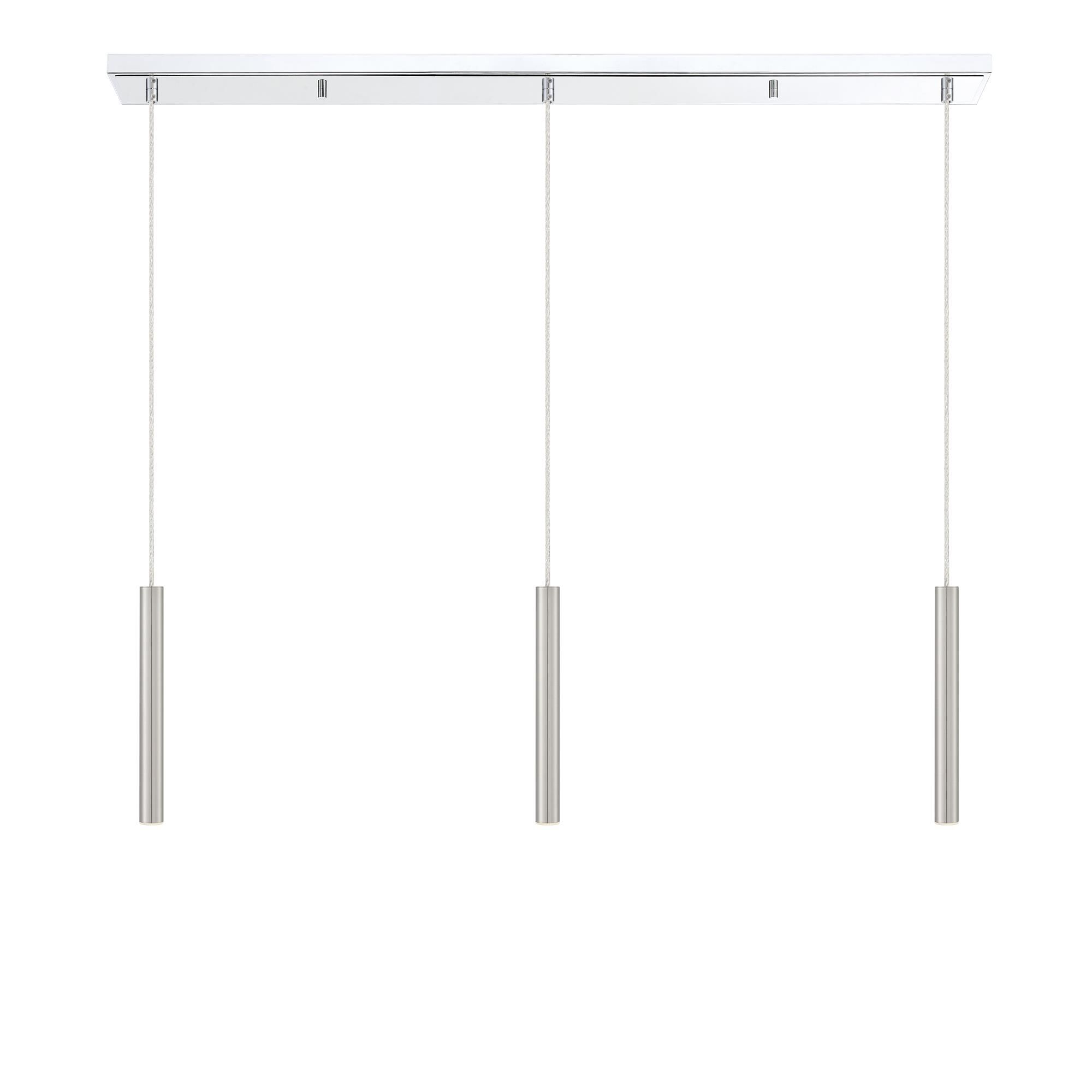 Forest 46 Inch 3 Light LED Linear Suspension Light by Z-Lite - Clearance