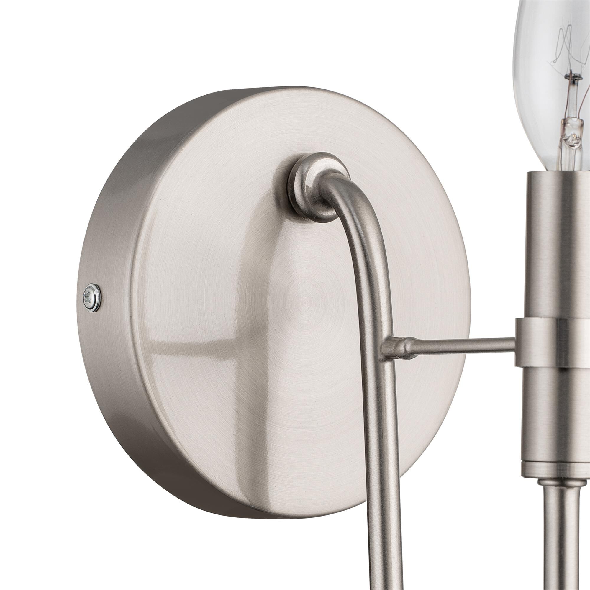 Shown in Brushed Nickel finish