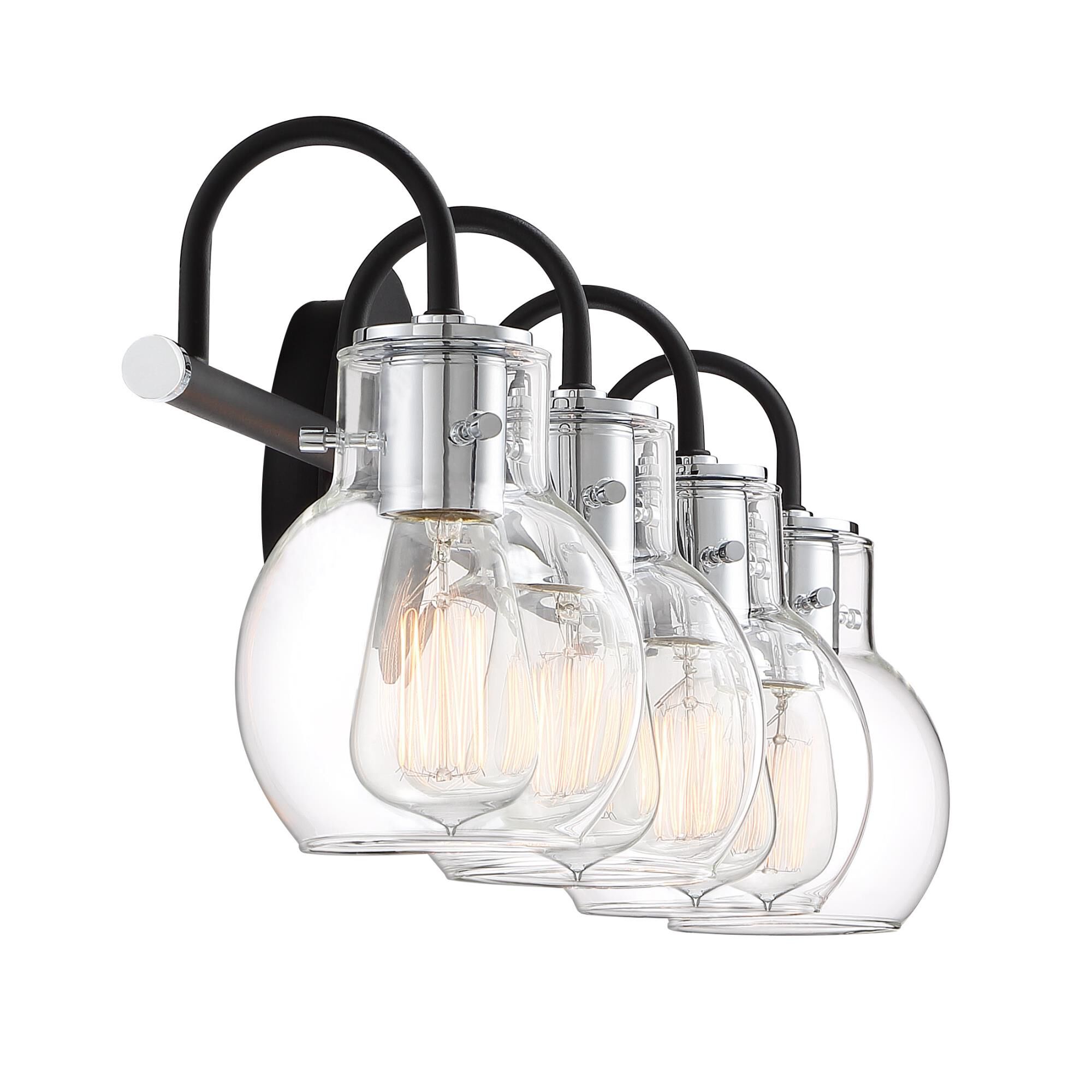 Andrews 30 Inch 4 Light Bath Vanity Light by Quoizel