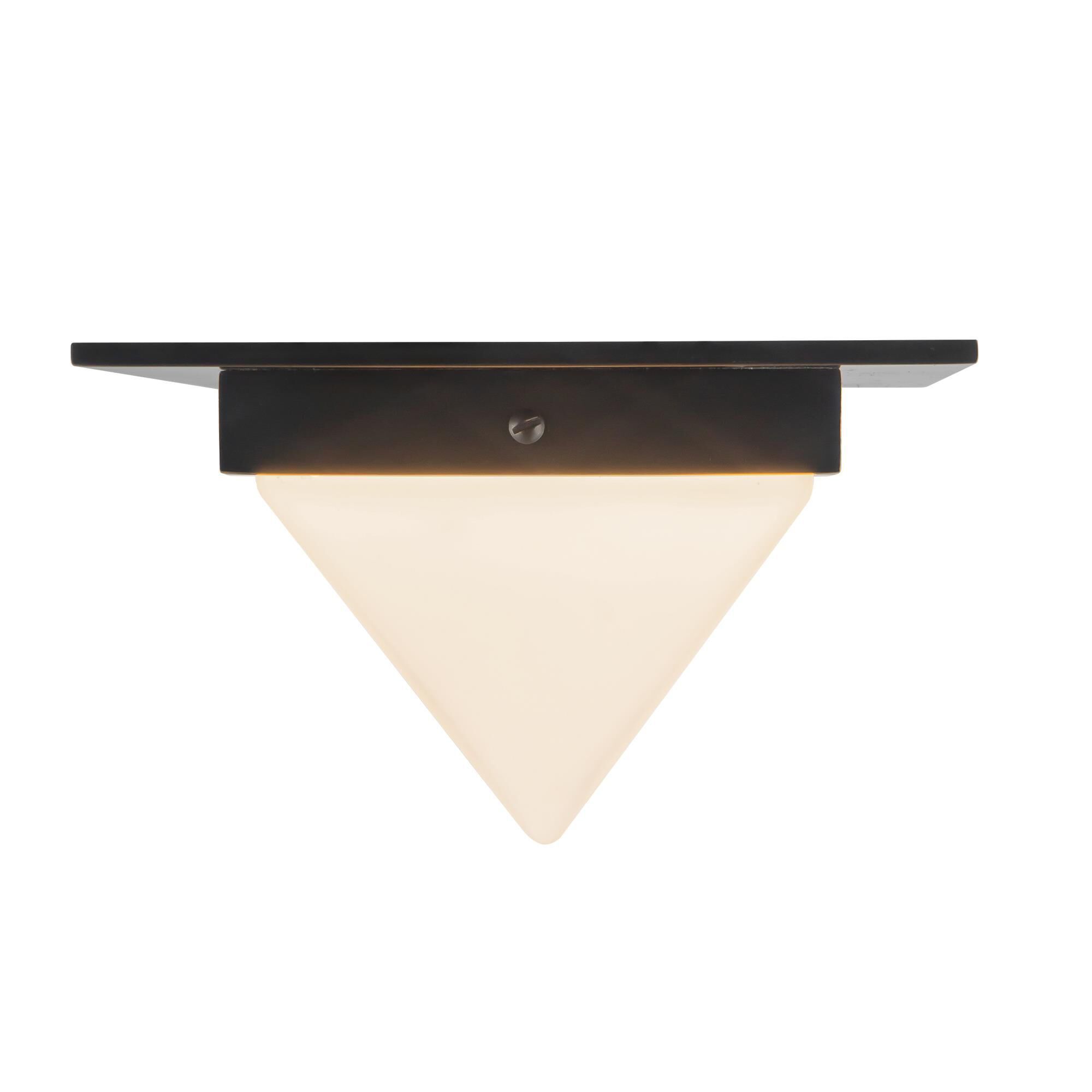 Shown in Urban Bronze finish and Matte Opal glass