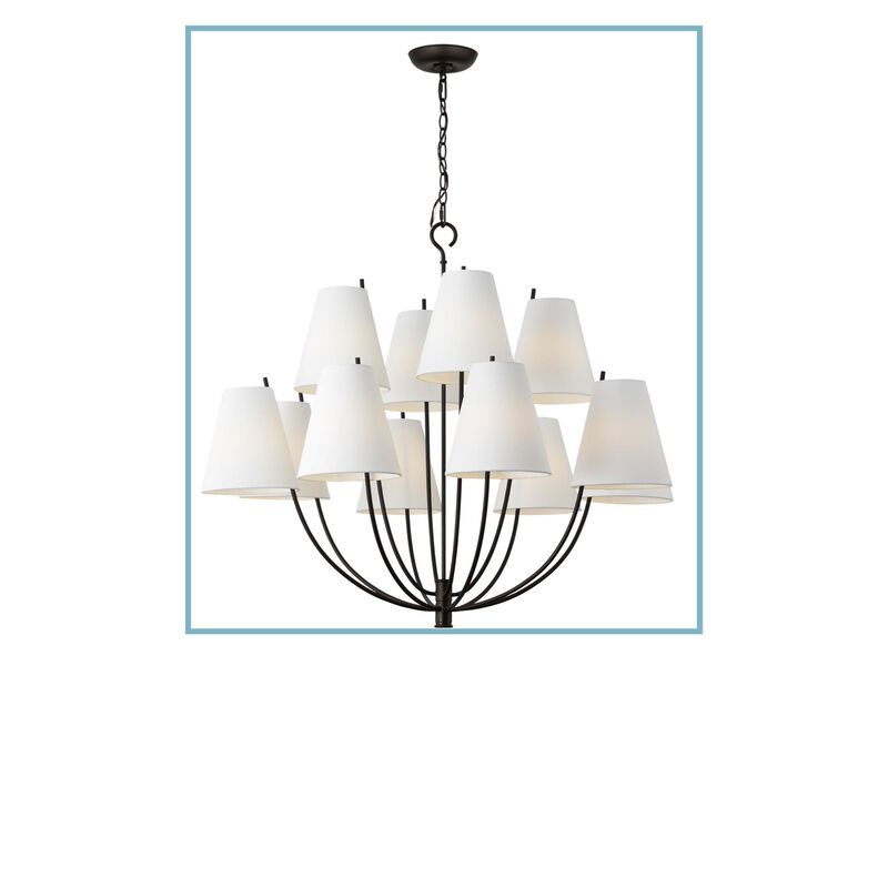 Chapman & Myers Marina Large Chandelier by Visual Comfort Studio