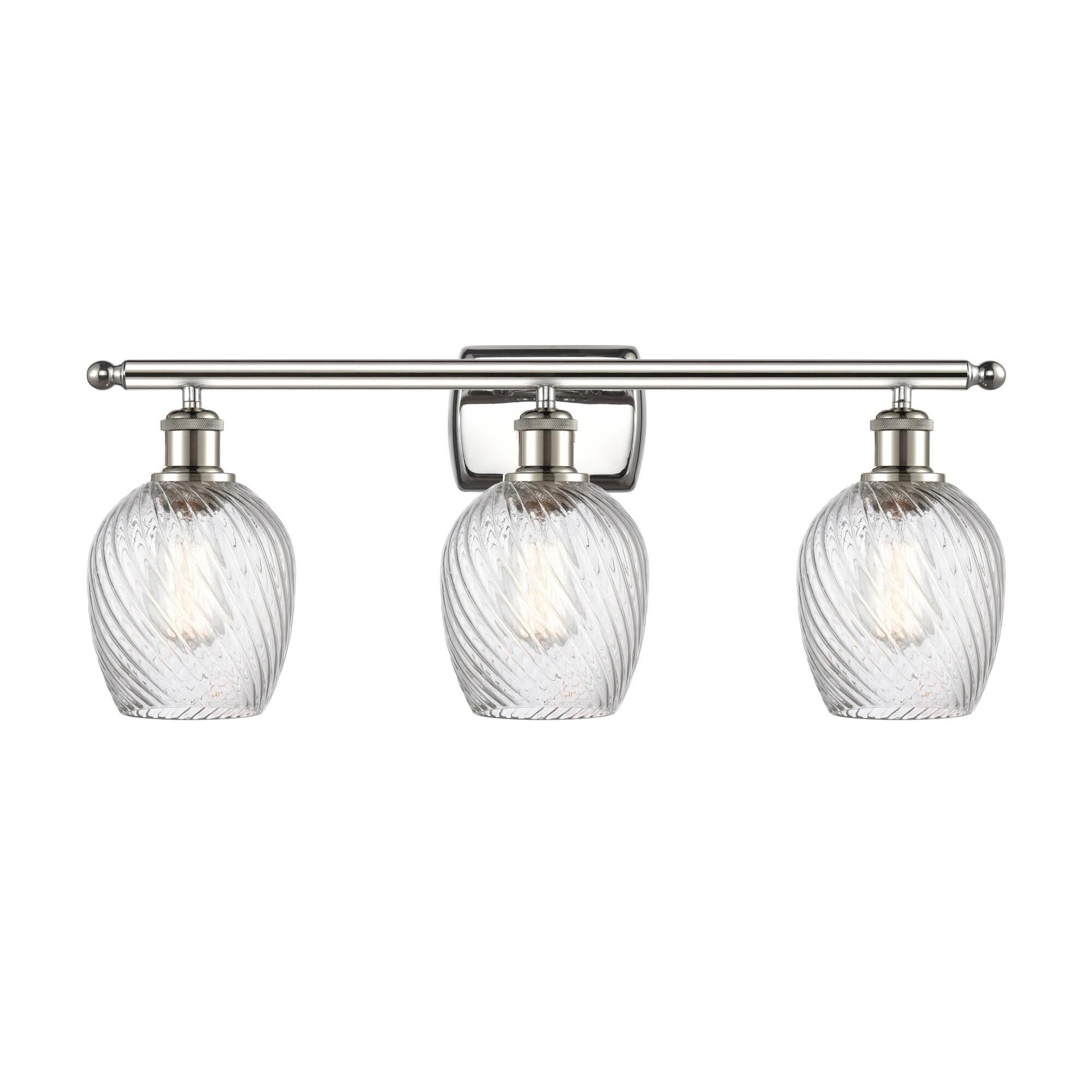 Shown in Polished Nickel finish and Globe glass and Glass shade
