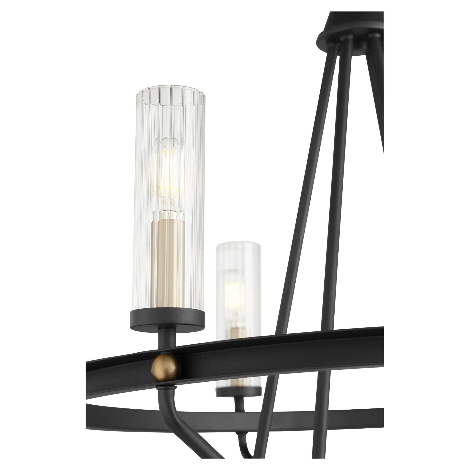 Empire 26 Inch 6 Light Chandelier by Quorum International