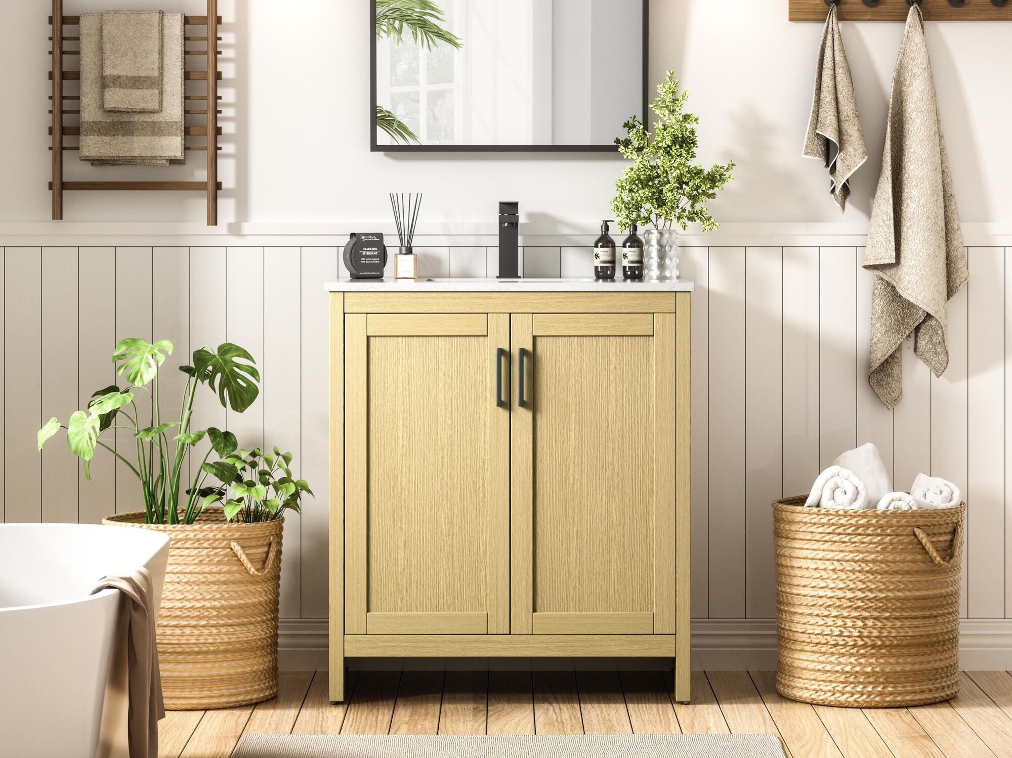 Finnley 19 Inch Bath Vanity Cabinet,