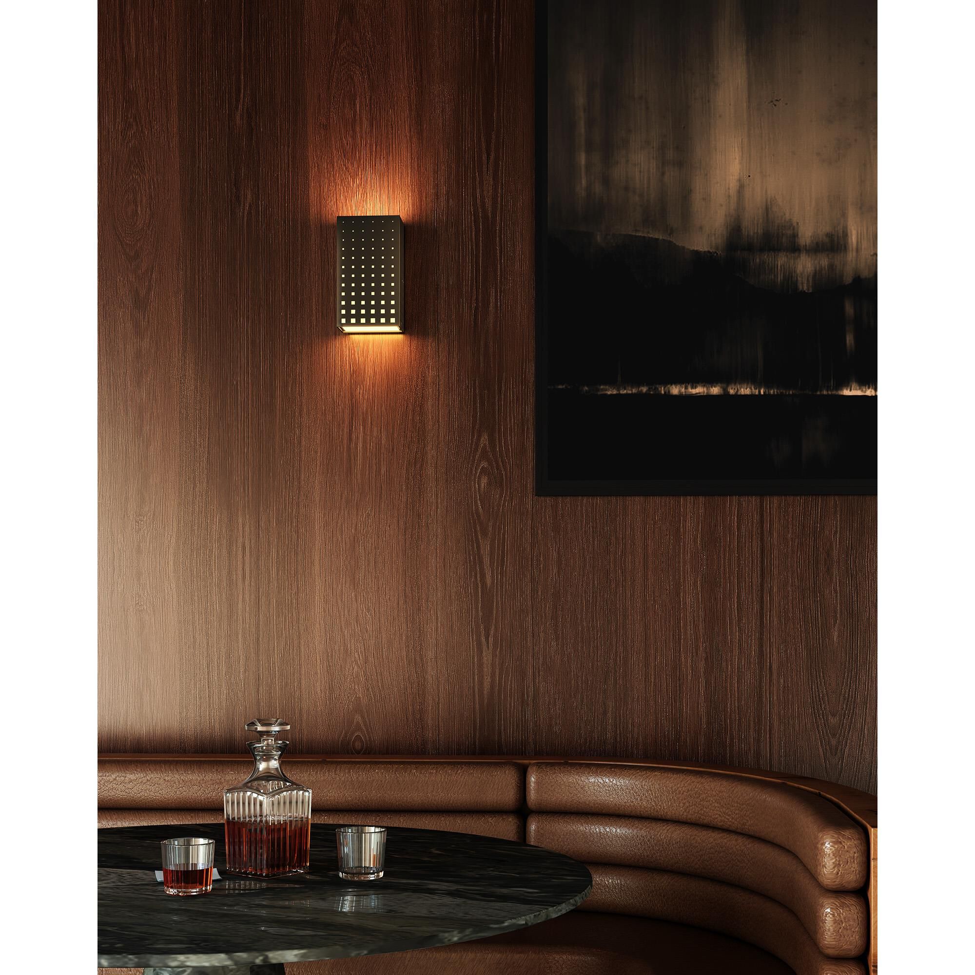 Shown in Urban Bronze finish and Clear Exterior Opal Interior glass