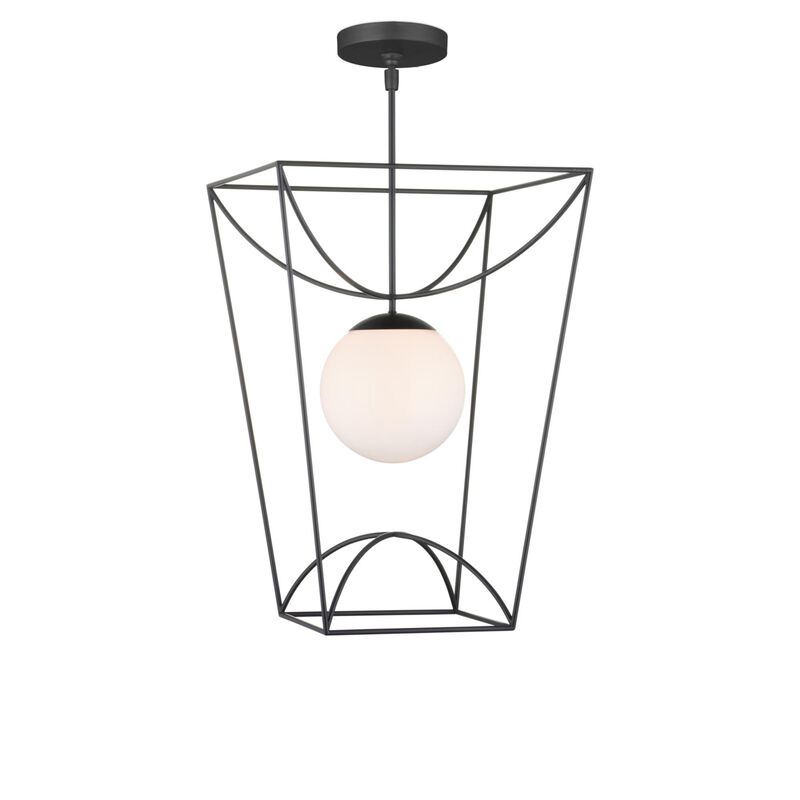 Rochefort 21 Inch Outdoor Hanging Lantern by Currey and Company