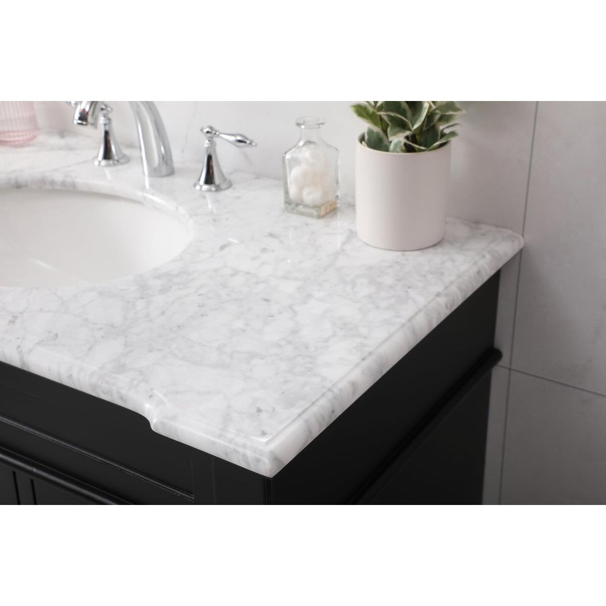 Shown in Black finish