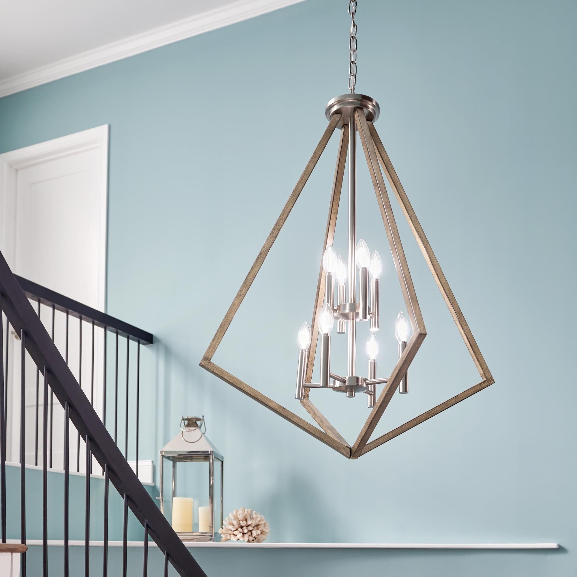 Deryn 29 Inch 8 Light Chandelier by Kichler Lighting