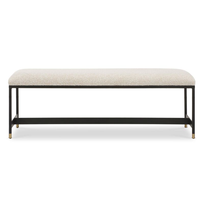 Halston 54 Inch Bench by Uttermost
