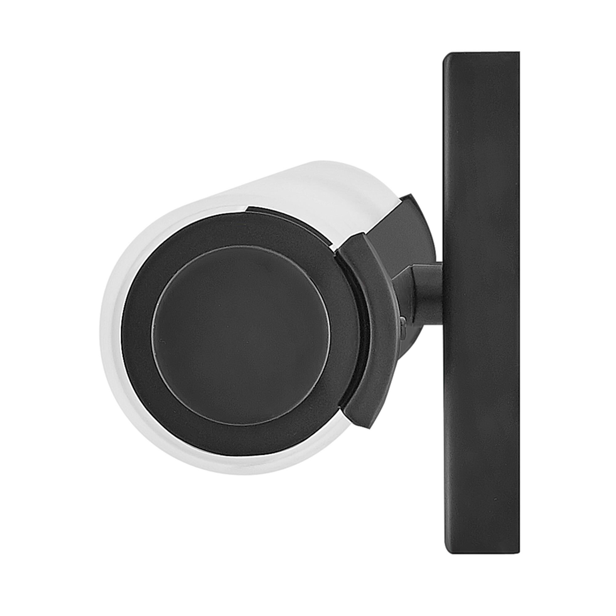 Shown in Black finish and Etched White glass