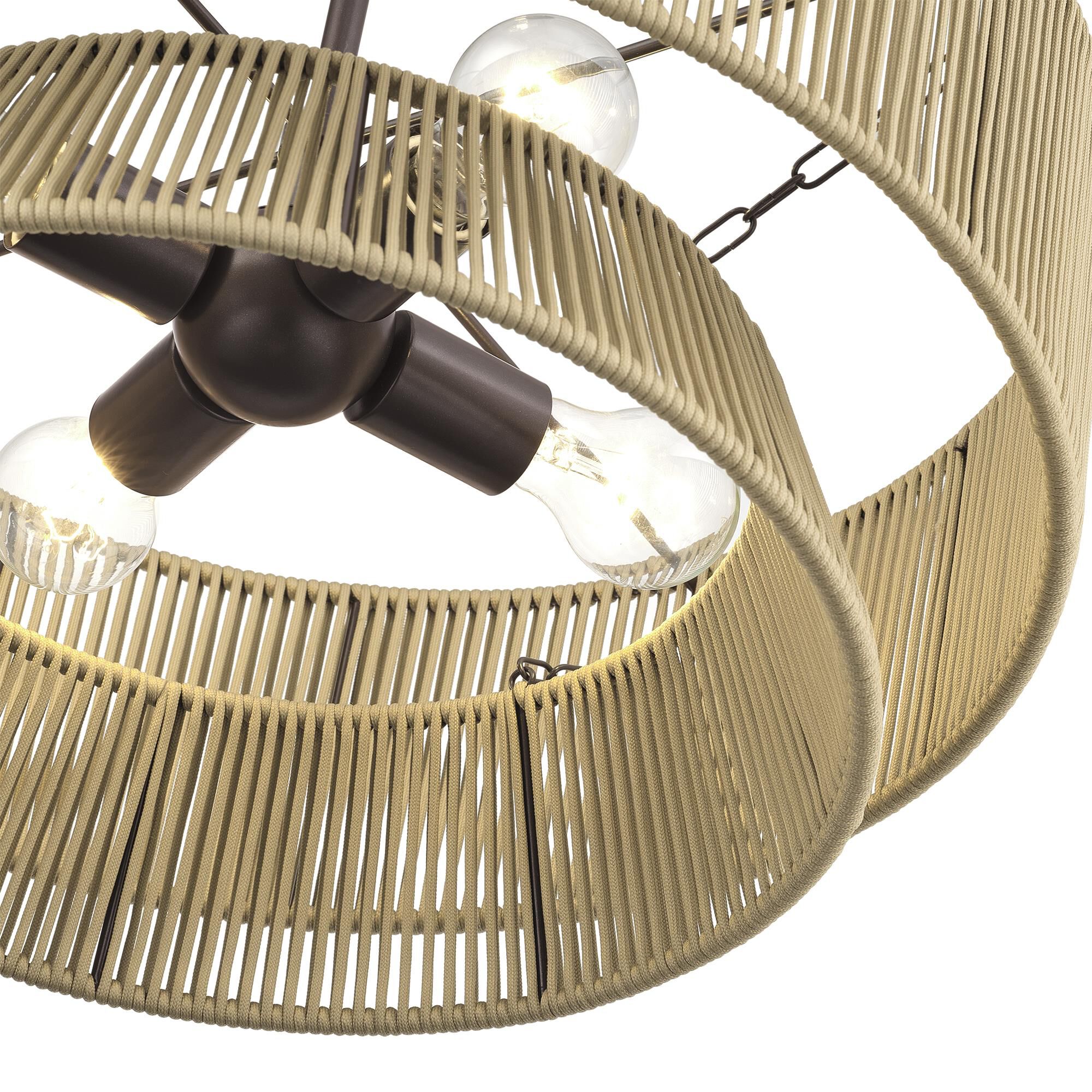 Florell 20 Inch Large Pendant by Livex Lighting