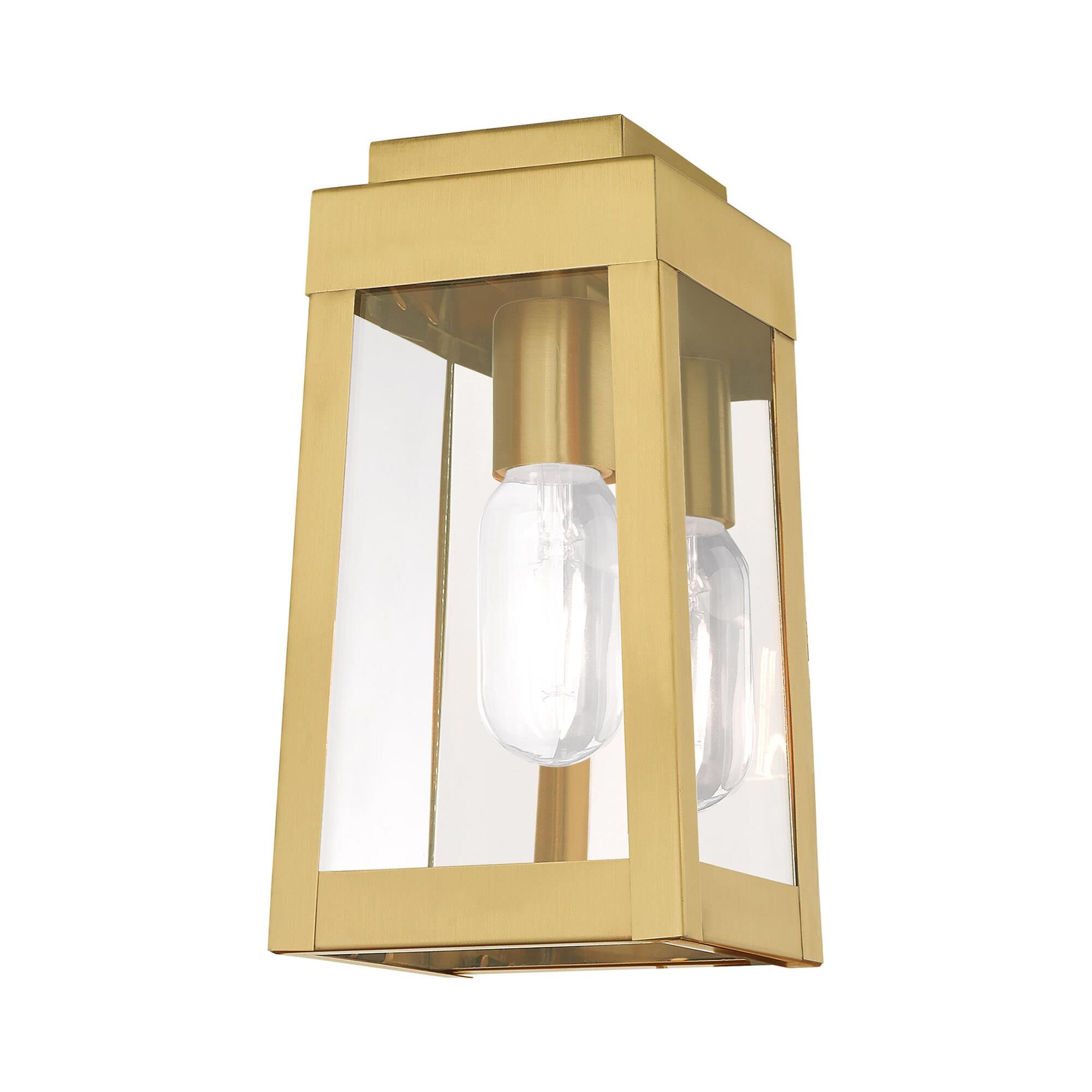 Oslo 9 Inch Tall 1 Light Outdoor Wall Light by Livex Lighting