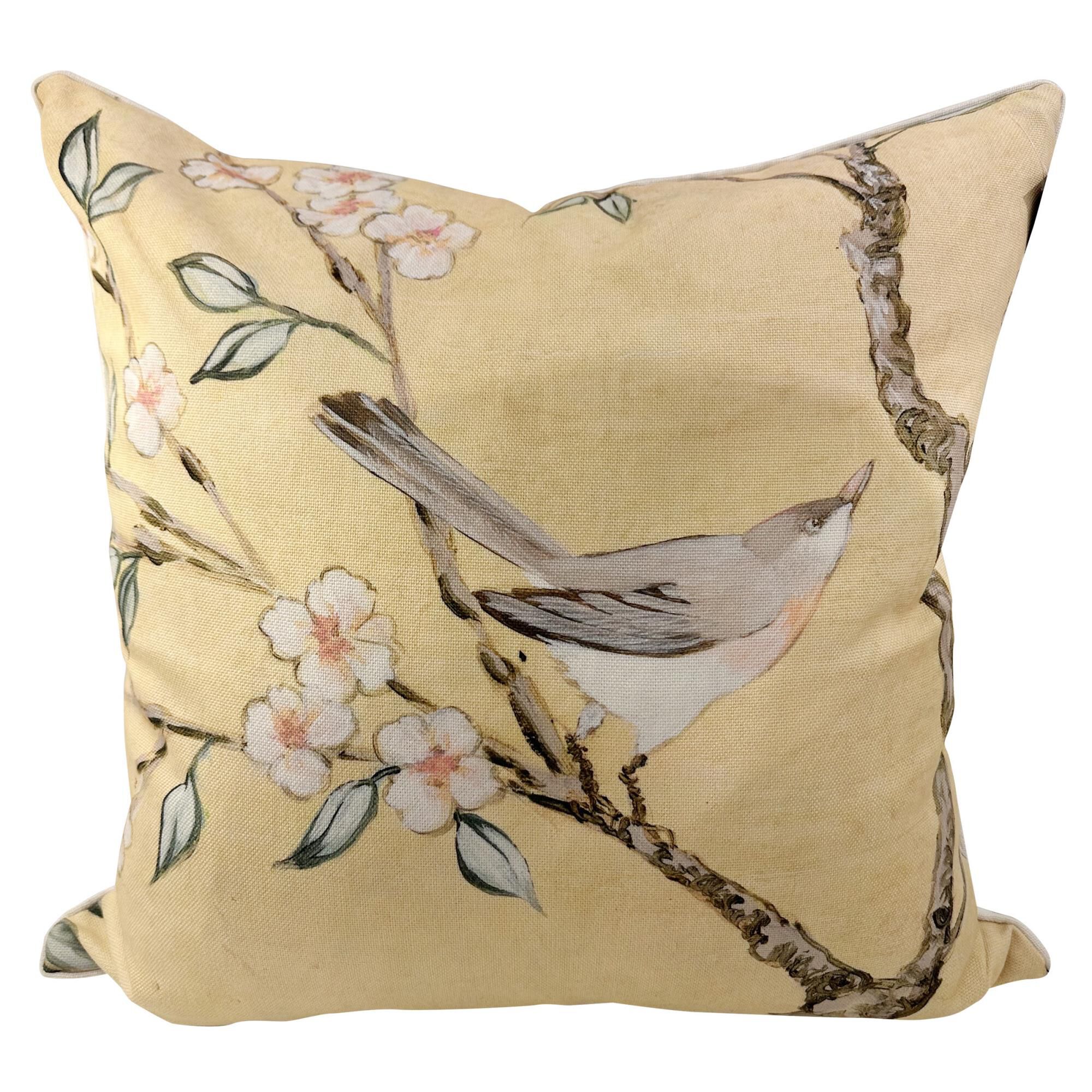 Tamara Day Golden Branch 24 Inch Decorative Pillow by Stylecraft