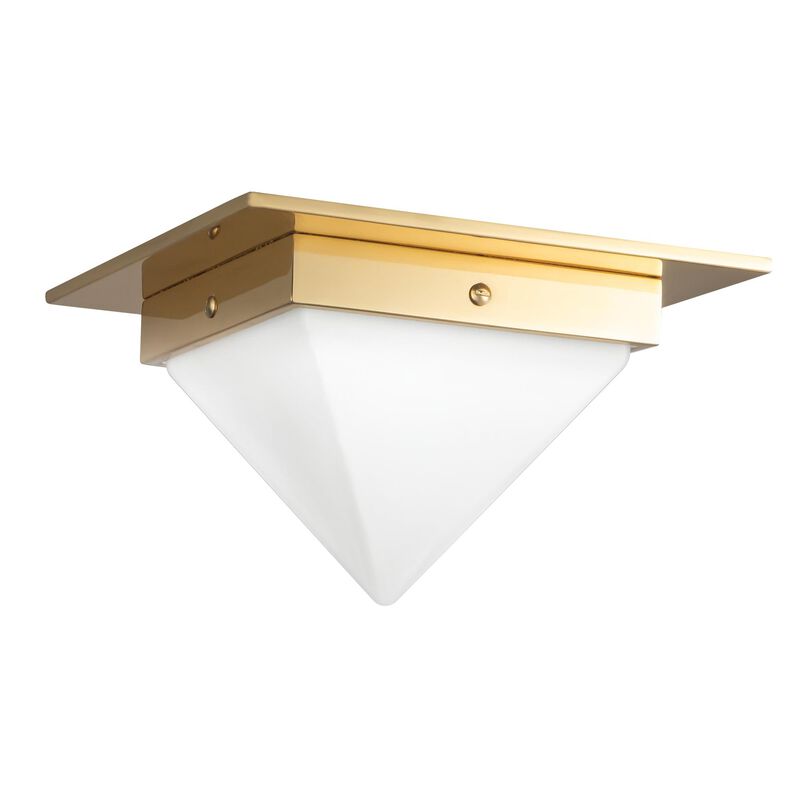 Jason Koharik Mineral 8 Inch Flush Mount by Alora Lighting