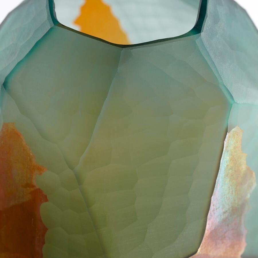 Large Roca Verde Vase Vase-Urn by Cyan Designs