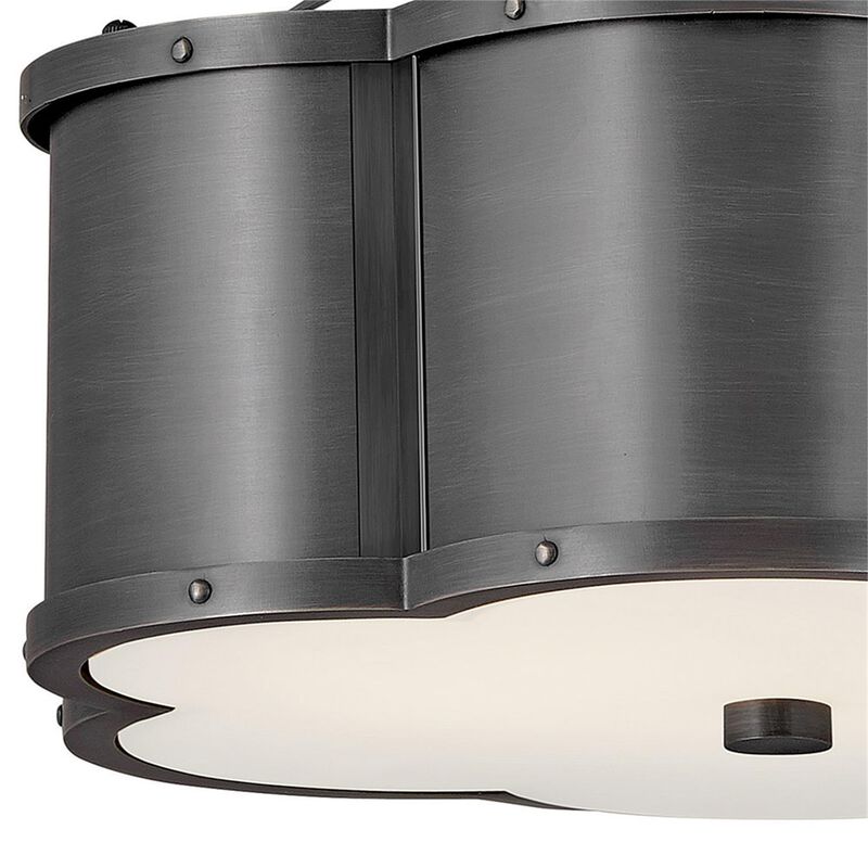 Chance 14 Inch 2 Light Semi Flush Mount by Hinkley