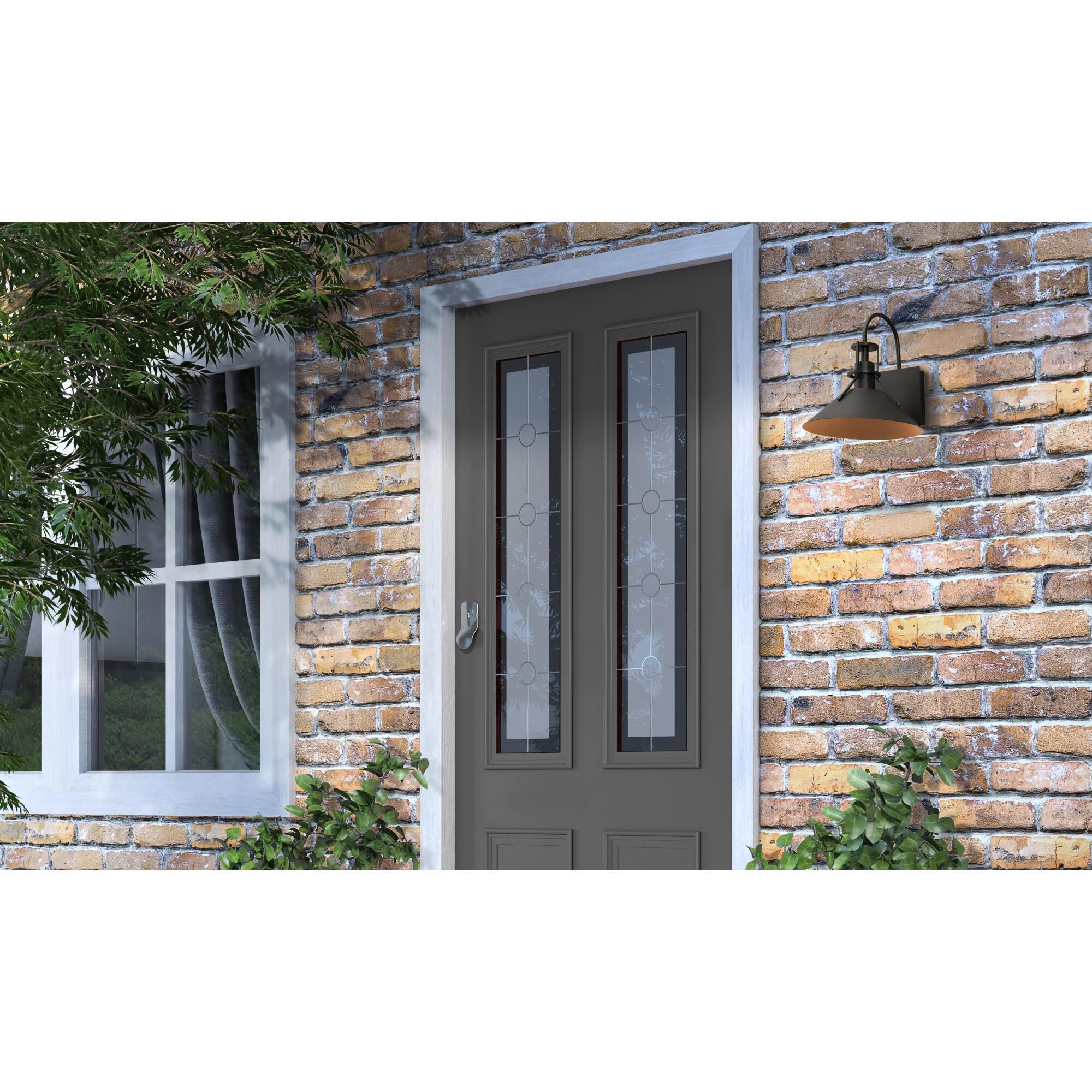 AFX Lighting Gus 9 Inch Tall LED Outdoor Wall Light