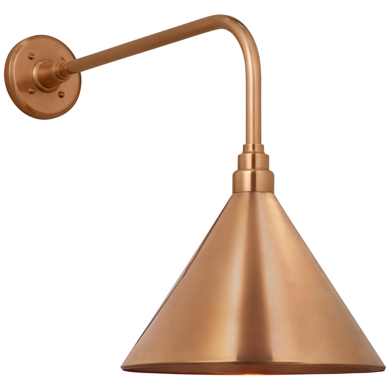 Thomas O'Brien Academy Barn Light 20 Inch Outdoor Wall Light by Visual Comfort Signature Collection