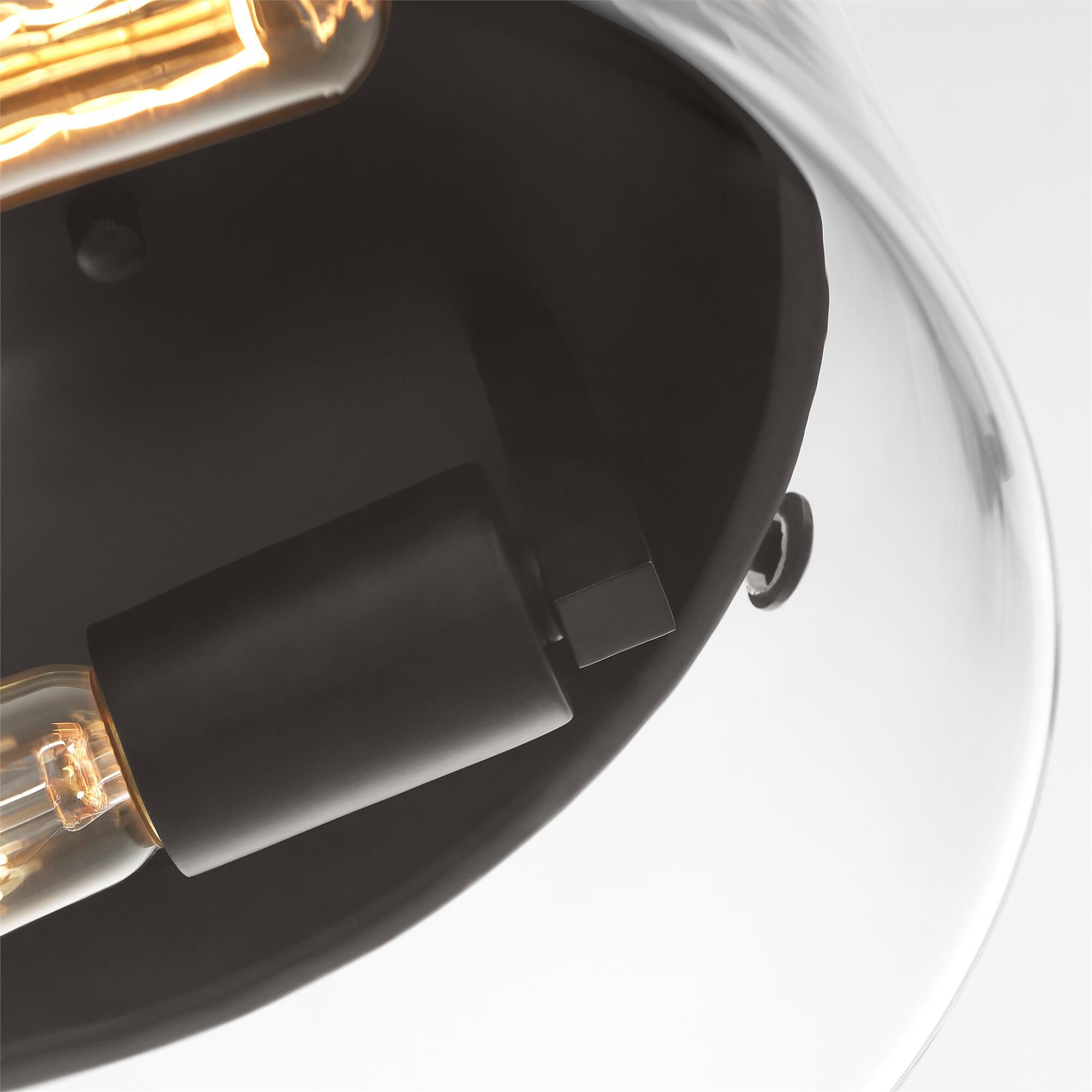 Chapman & Myers Garrett 11 Inch 2 Light Flush Mount,