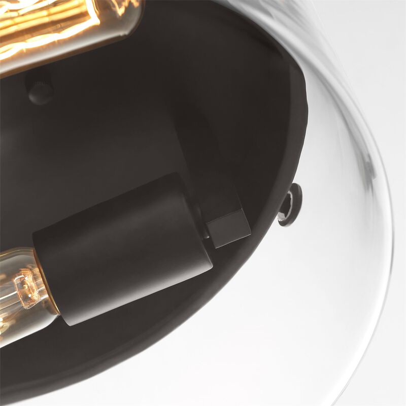 Chapman & Myers Garrett 11 Inch 2 Light Flush Mount by Visual Comfort Studio