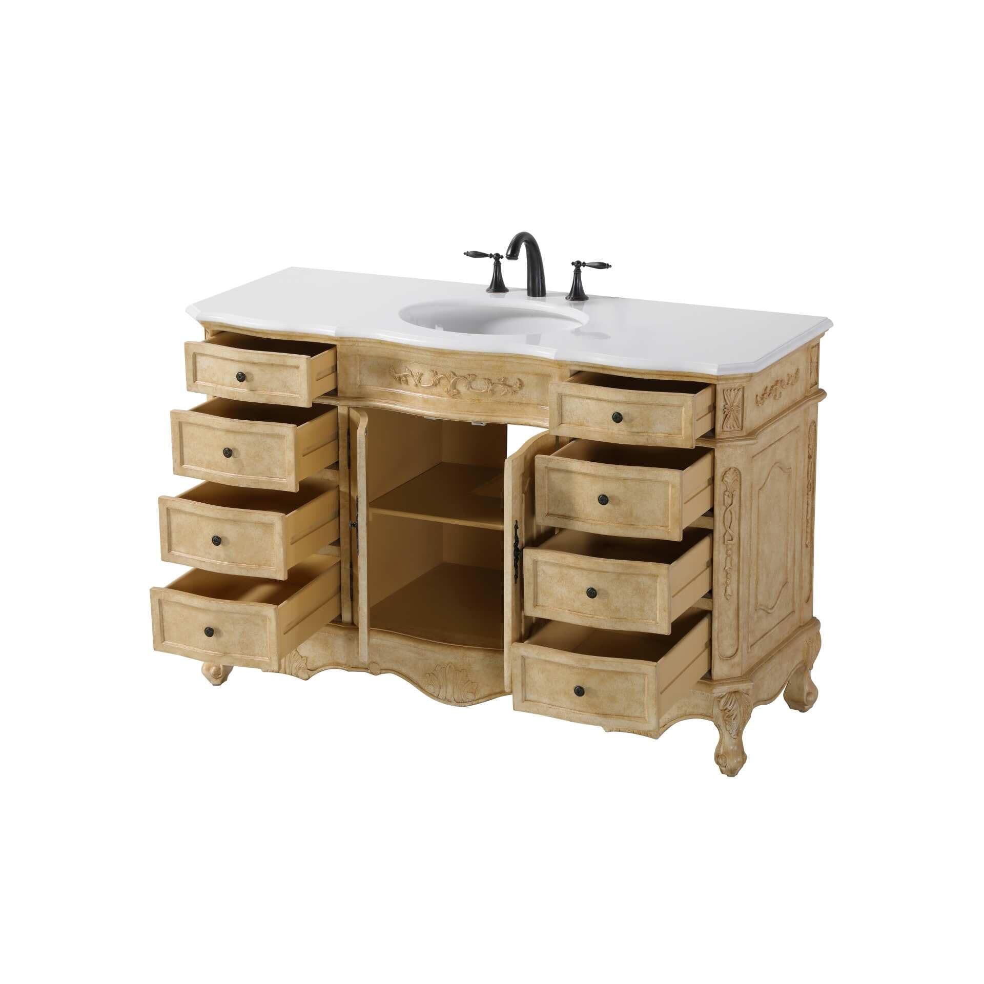 Danville 54 Inch Bath Vanity by Elegant Decor