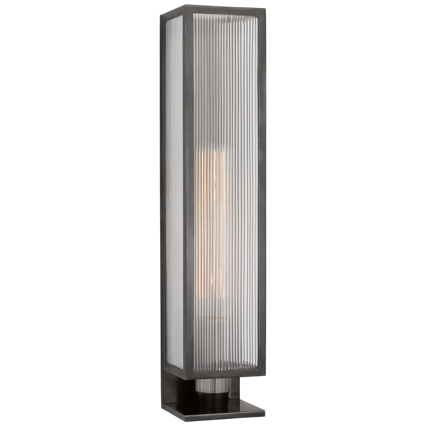 Visual Comfort Signature Collection Barbara Barry York 24 Inch Tall LED Outdoor Wall Light