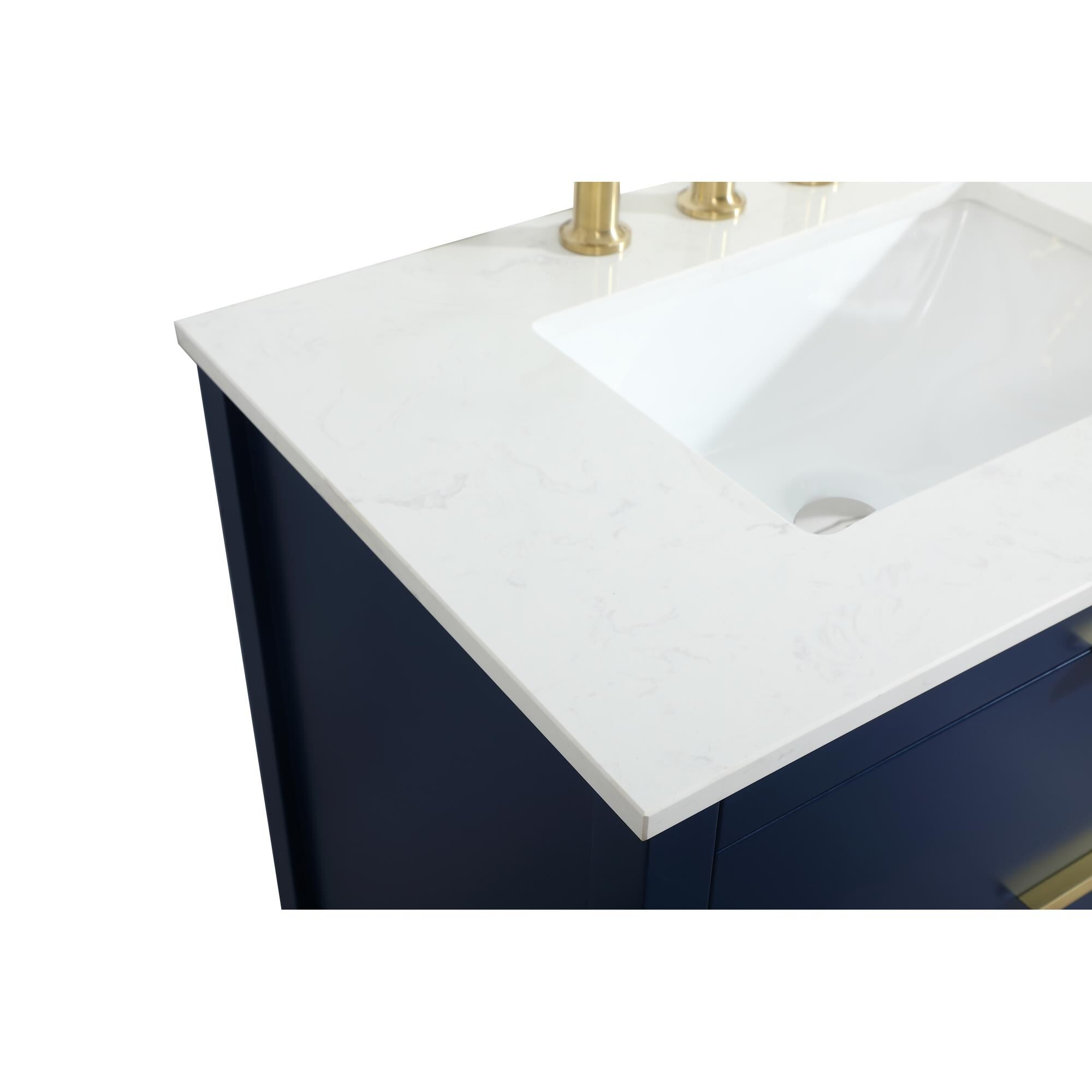 Shown in Blue finish
