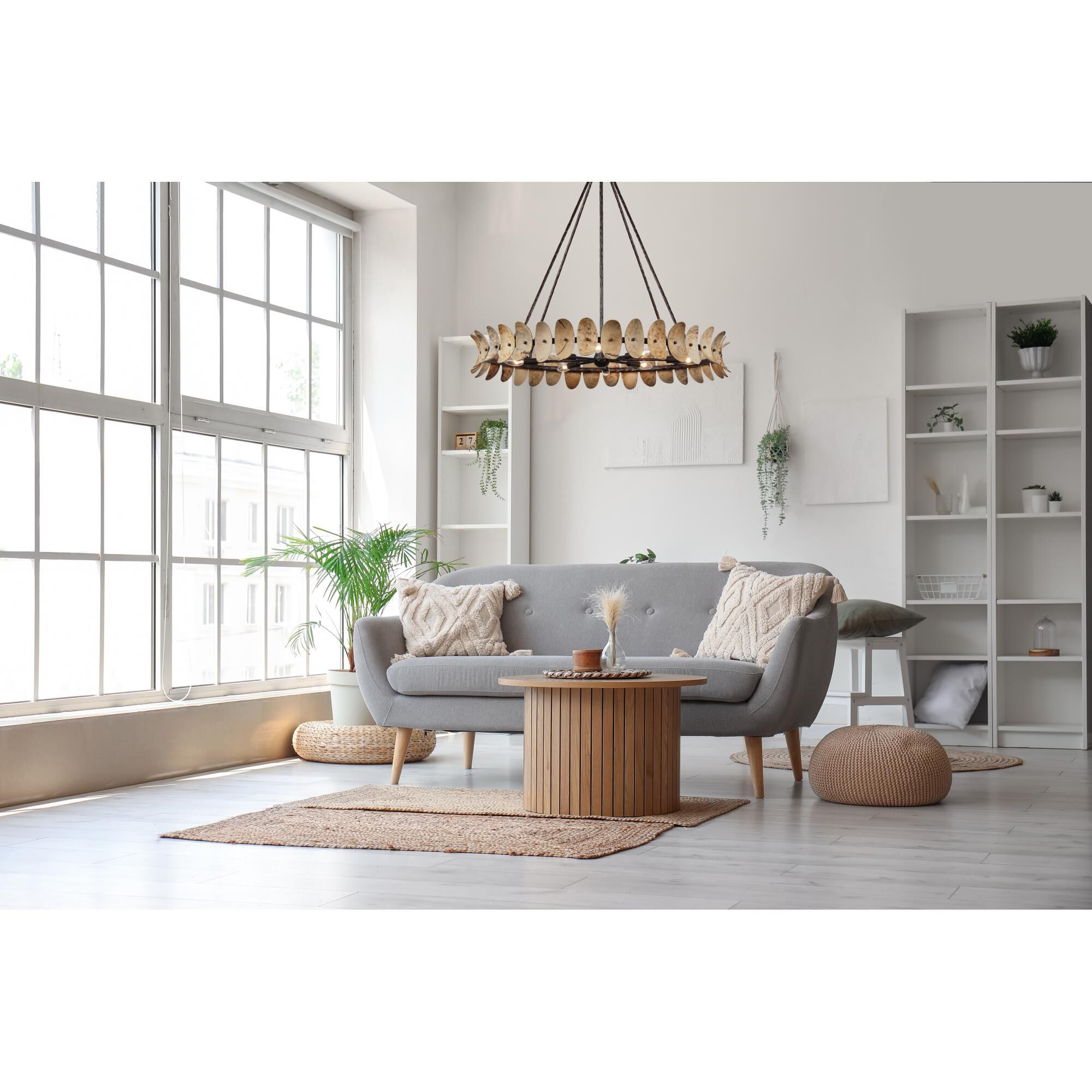 Monarch 36 Inch Chandelier by Savoy House