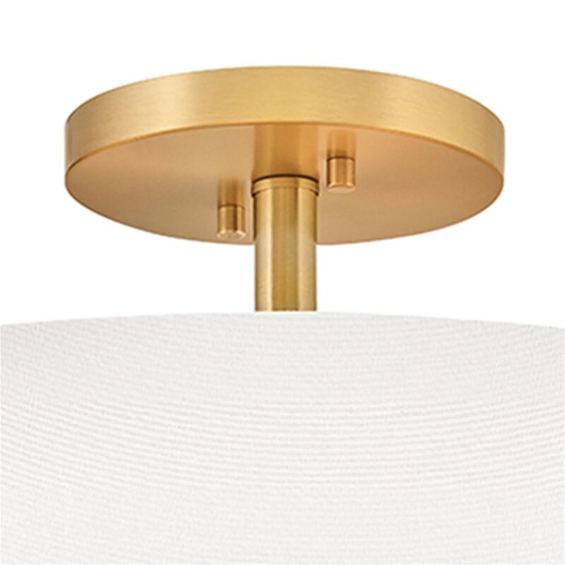 Halle 20 Inch 4 Light Semi Flush Mount by Hinkley