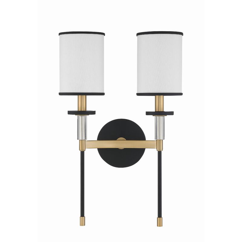 Hatfield 18 Inch Wall Sconce by Crystorama