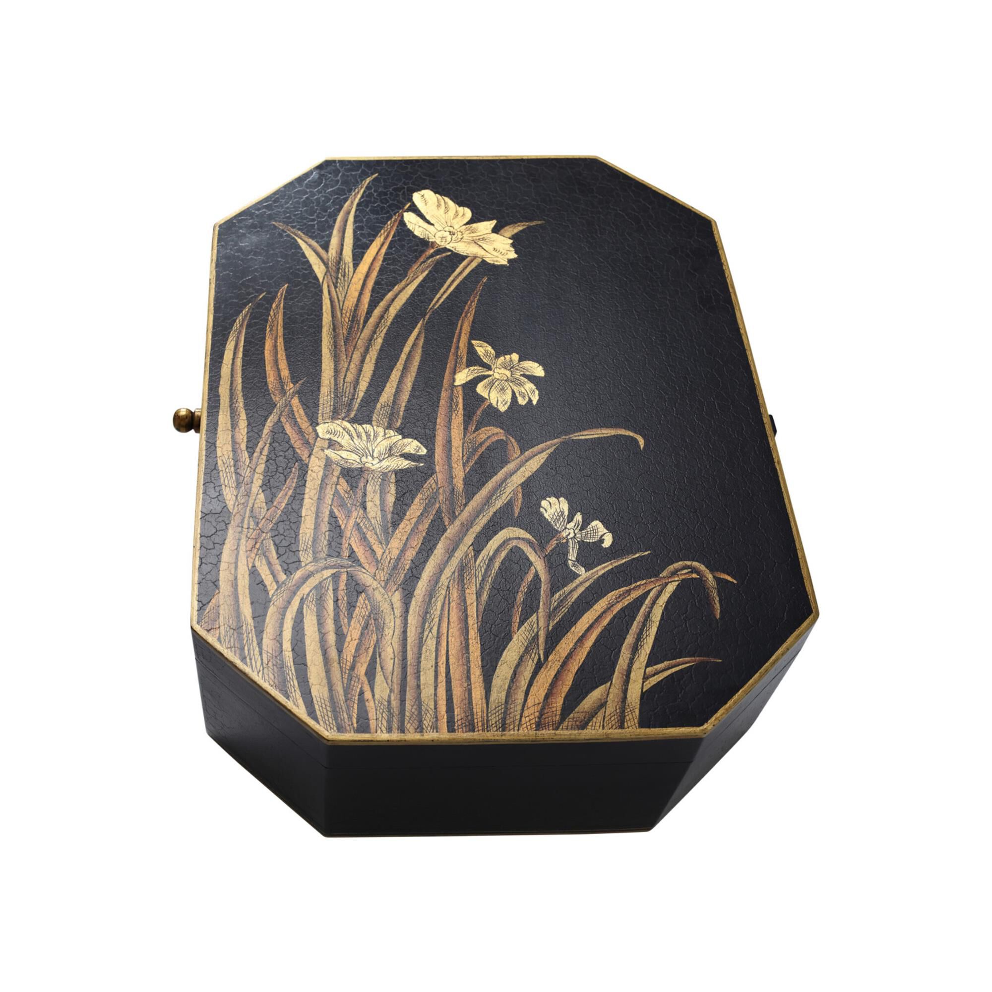 Glasshouse Tole Accent Box,