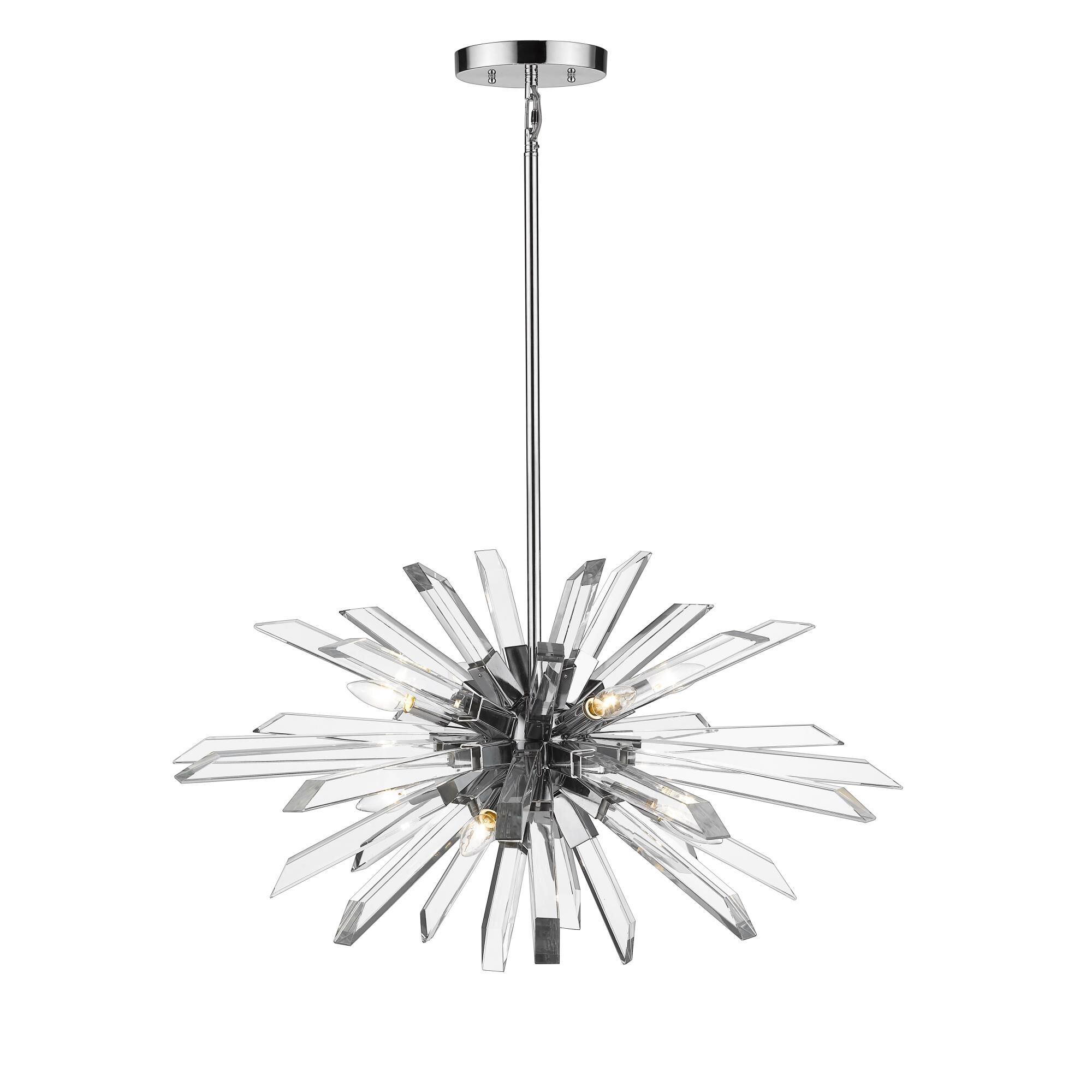 Burst 33 Inch 8 Light Chandelier by Z-Lite