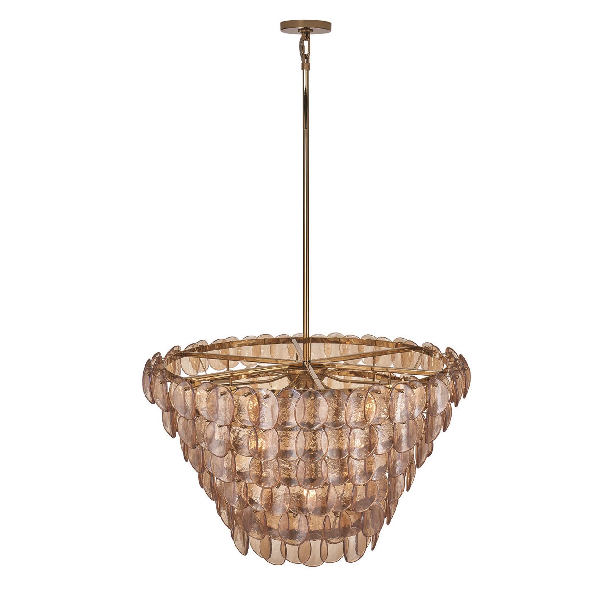 Uroko 34 Inch Chandelier,