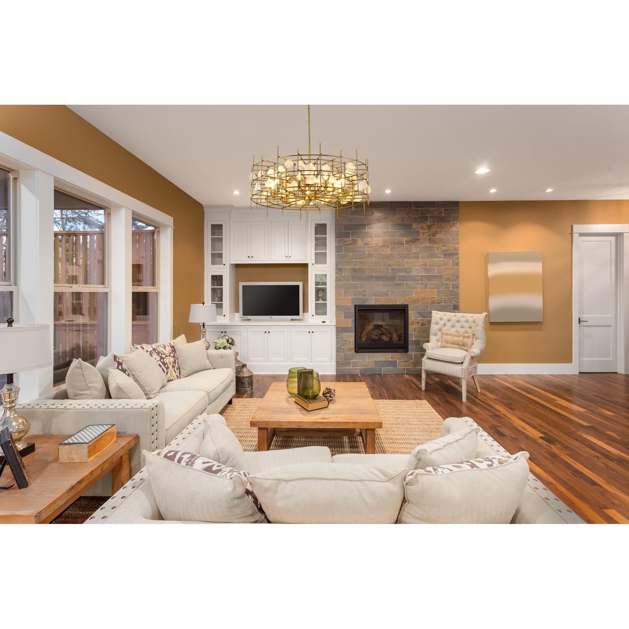 Garroway 32 Inch 9 Light Chandelier by Z-Lite