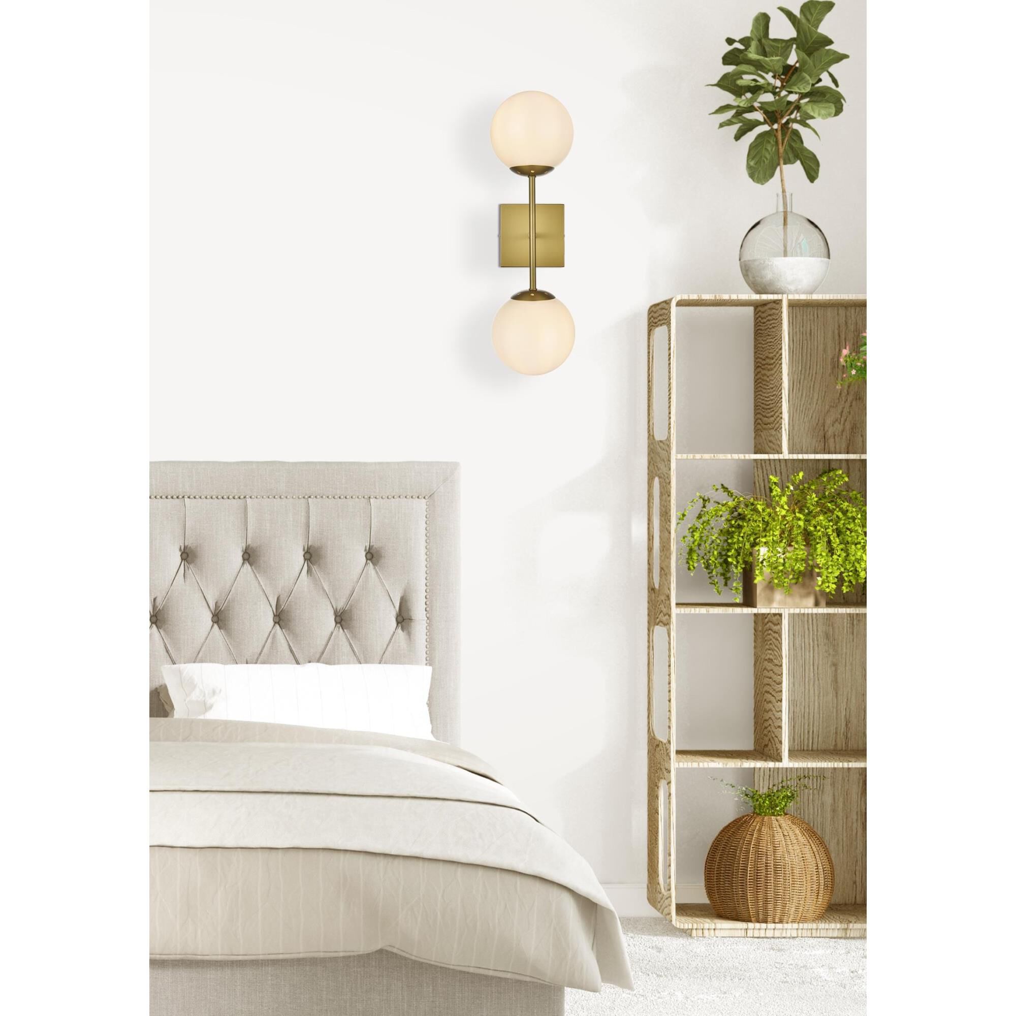 Shown in Satin Gold And White finish