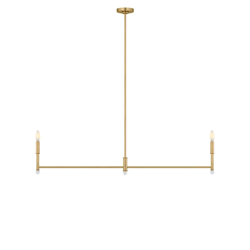 Alexa Hampton Greard Medium Linear Chandelier by Visual Comfort Studio