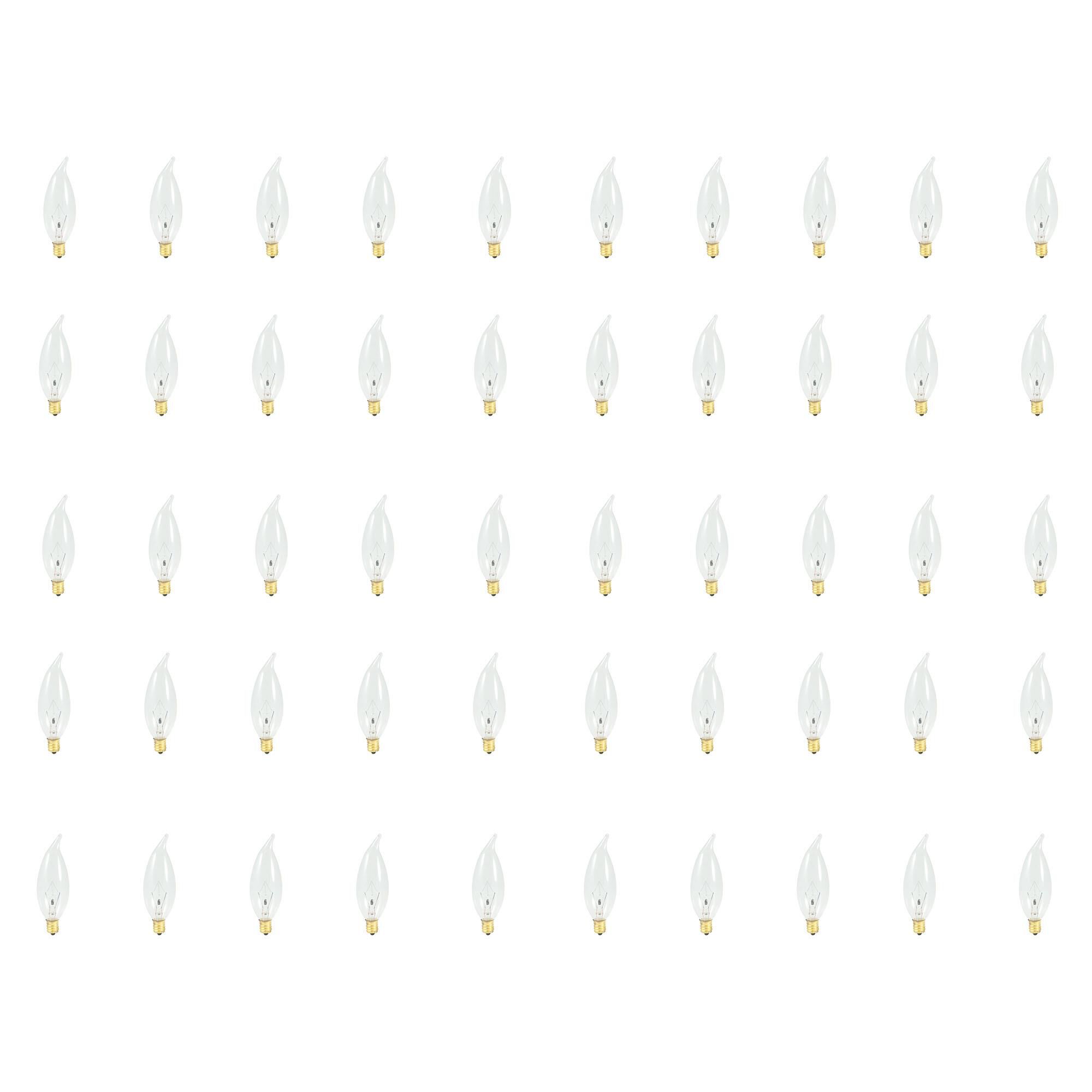 40 Watt 2700K CA10 Incandescent Light Bulb by Bulbrite